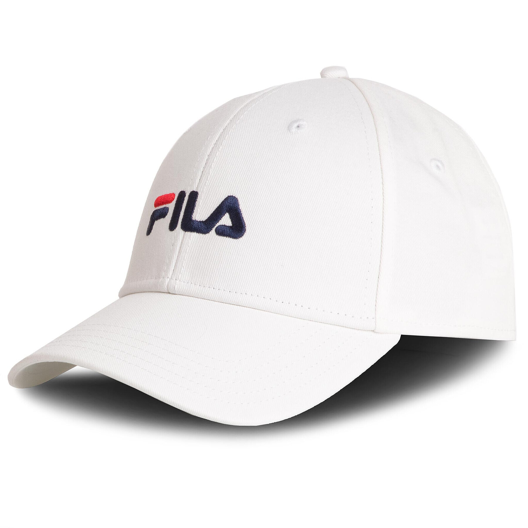 Fila Шапка с козирка 6 Panel Cap Strap Back Linear Logo 686029 Бял - Pepit.bg