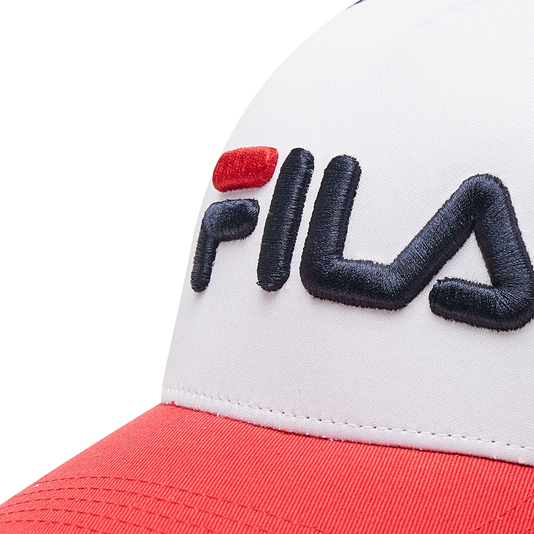 Fila Шапка с козирка Beppu Trucker Cap Linear Logo snap Back FCU0025 Червен - Pepit.bg