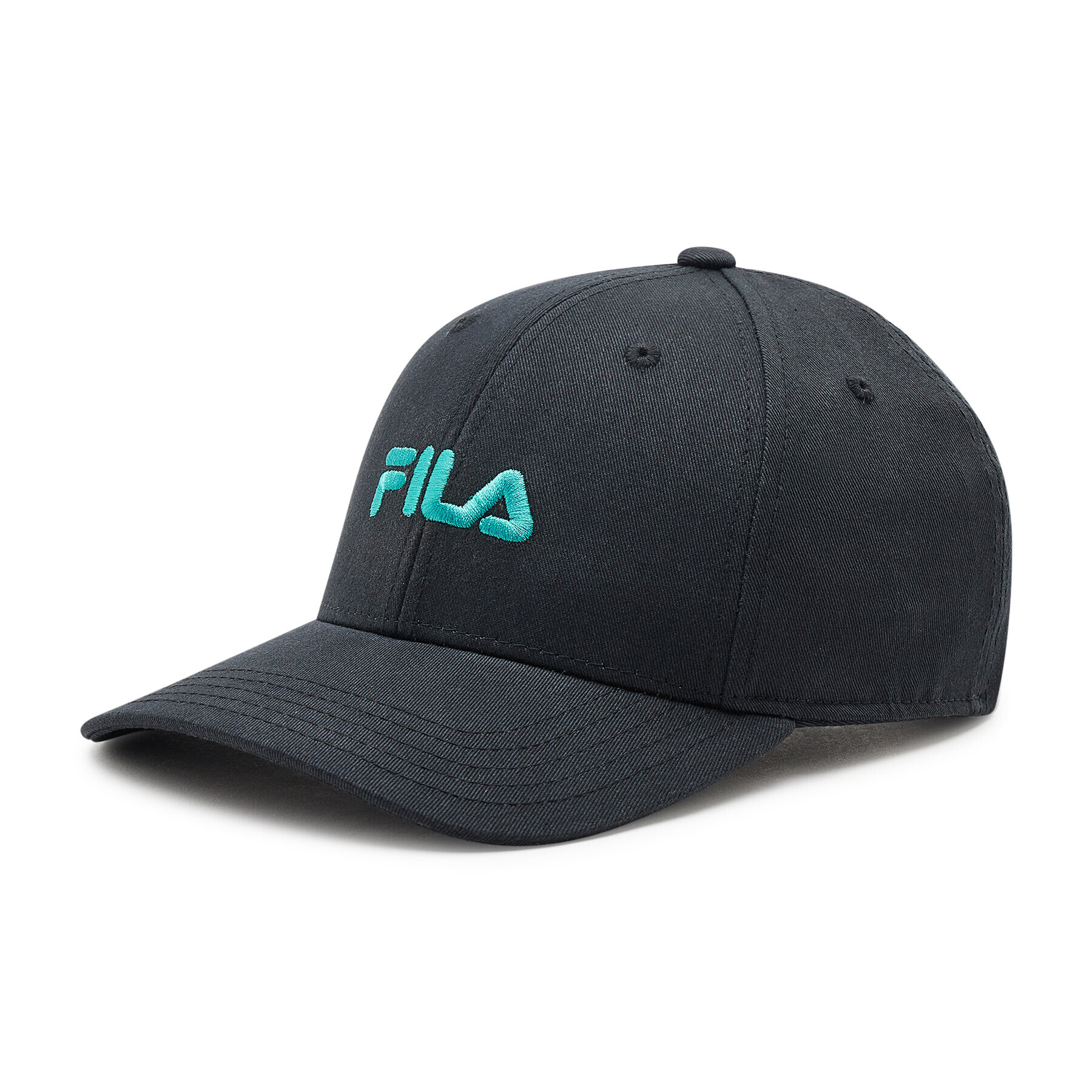 Fila Шапка с козирка Brasov 6 Panel Cap With Linear Logo Strap Back FCU0019 Черен - Pepit.bg