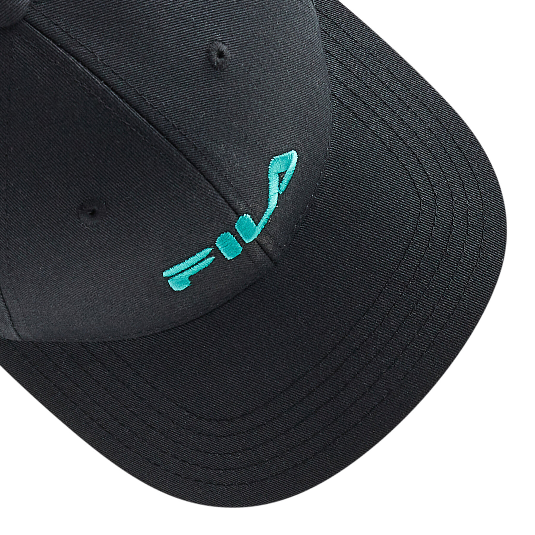 Fila Шапка с козирка Brasov 6 Panel Cap With Linear Logo Strap Back FCU0019 Черен - Pepit.bg