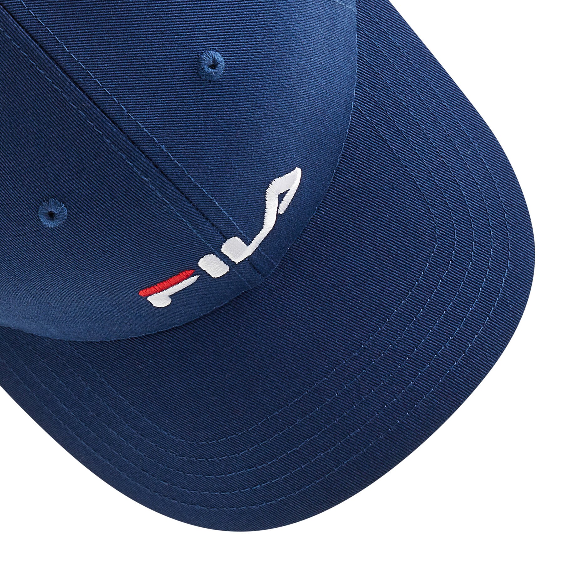 Fila Шапка с козирка Brasov 6 Panel Cap With Linear Logo Strap Back FCU0019 Тъмносин - Pepit.bg