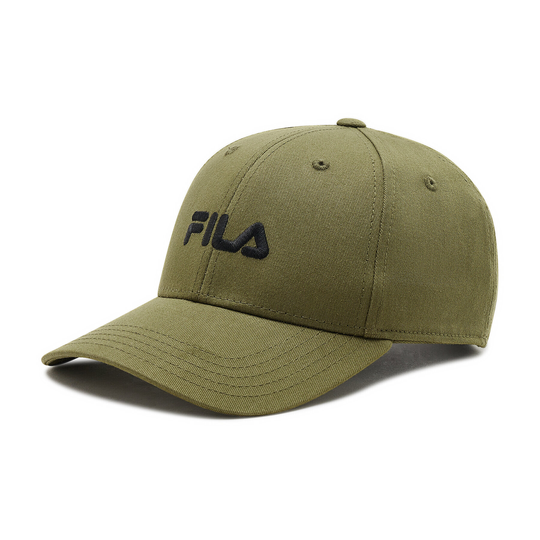 Fila Шапка с козирка Brasov 6 Panel Cap With Linear Logo Strap Back FCU0019 Зелен - Pepit.bg