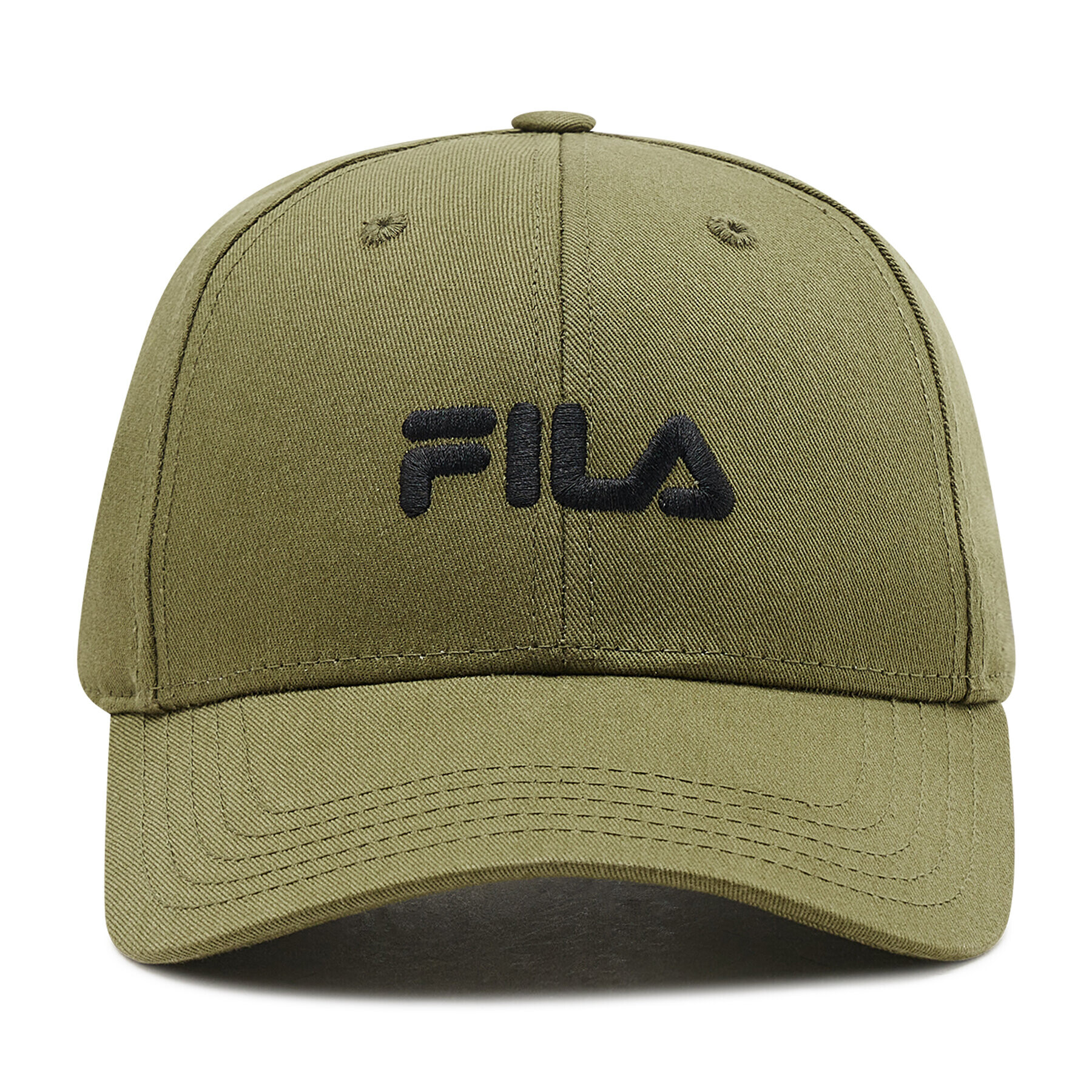 Fila Шапка с козирка Brasov 6 Panel Cap With Linear Logo Strap Back FCU0019 Зелен - Pepit.bg