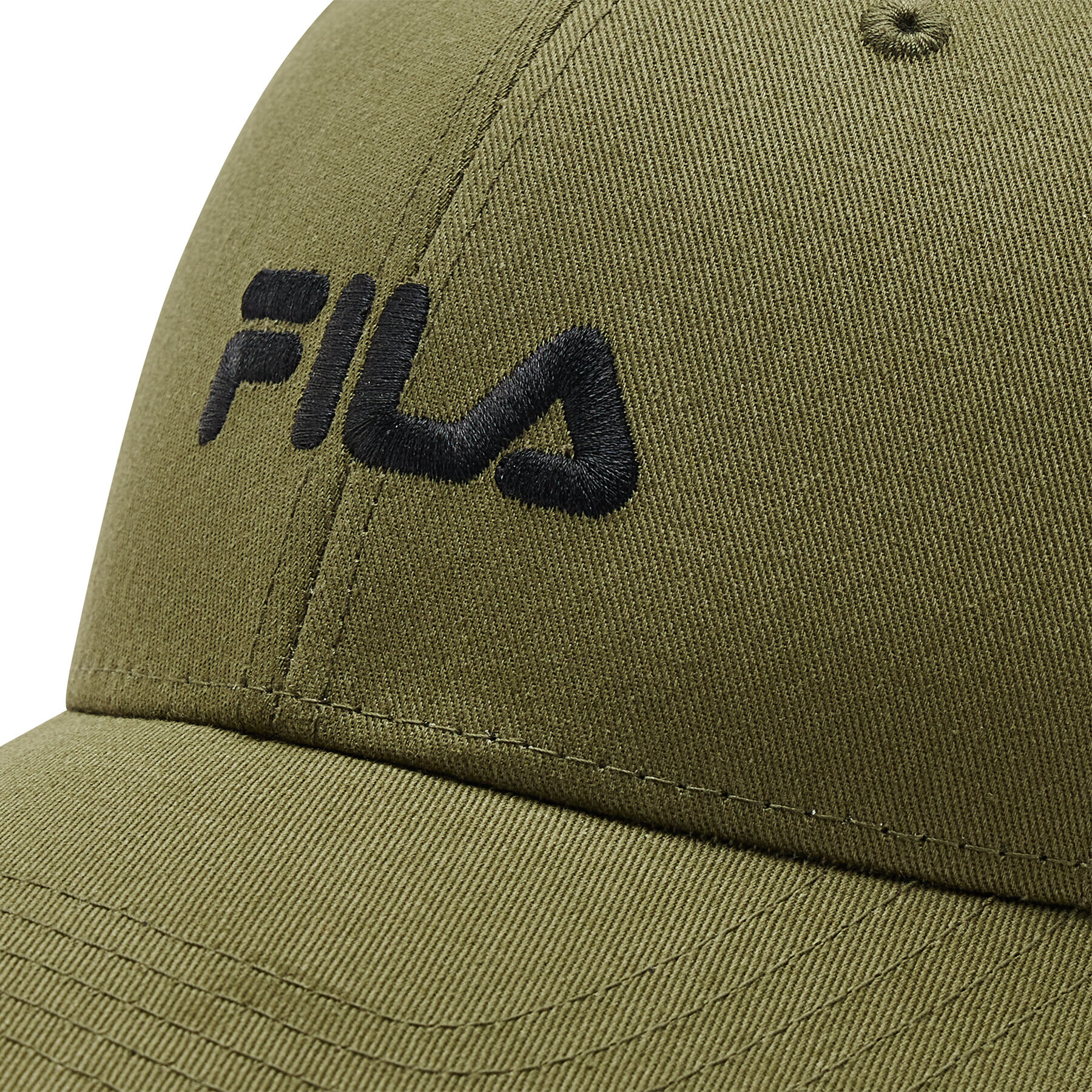 Fila Шапка с козирка Brasov 6 Panel Cap With Linear Logo Strap Back FCU0019 Зелен - Pepit.bg