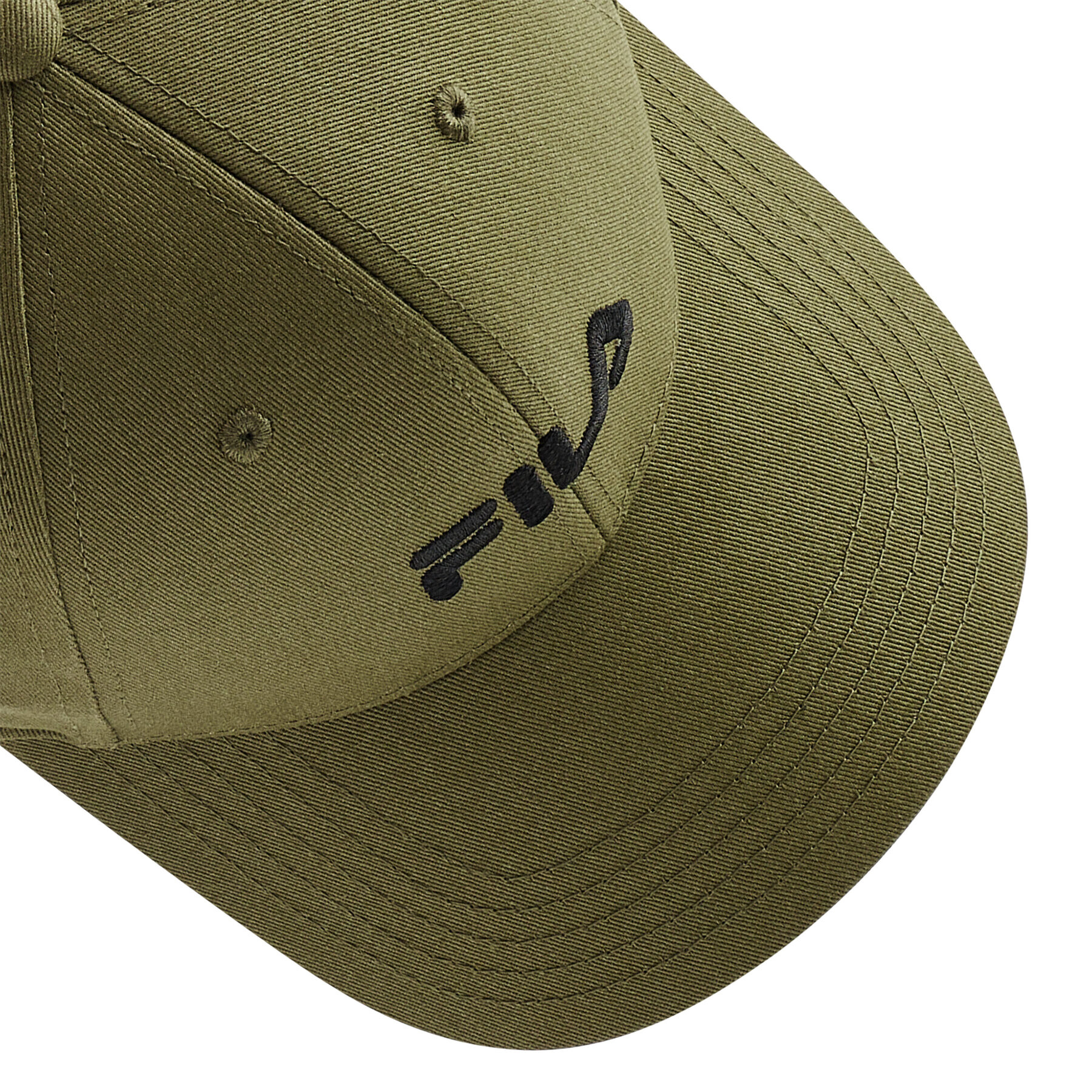 Fila Шапка с козирка Brasov 6 Panel Cap With Linear Logo Strap Back FCU0019 Зелен - Pepit.bg