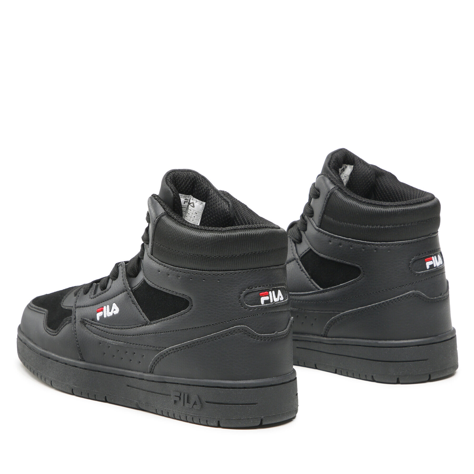 Fila Сникърси Arcade Mid FFT0048.83052 Черен - Pepit.bg