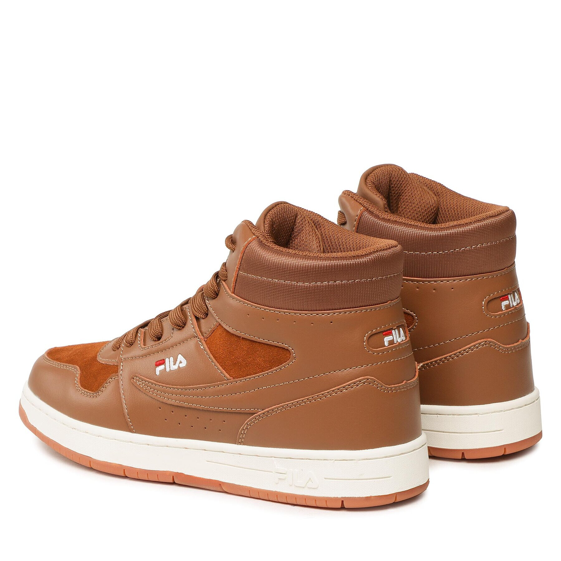 Fila Сникърси Arcade Mid Teens FFT0048.70012 Кафяв - Pepit.bg