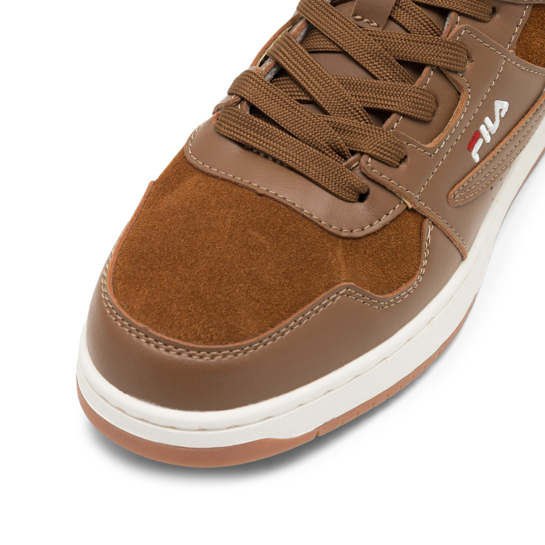 Fila Сникърси ARCADE mid teens FFT0048 70012 Кафяв - Pepit.bg
