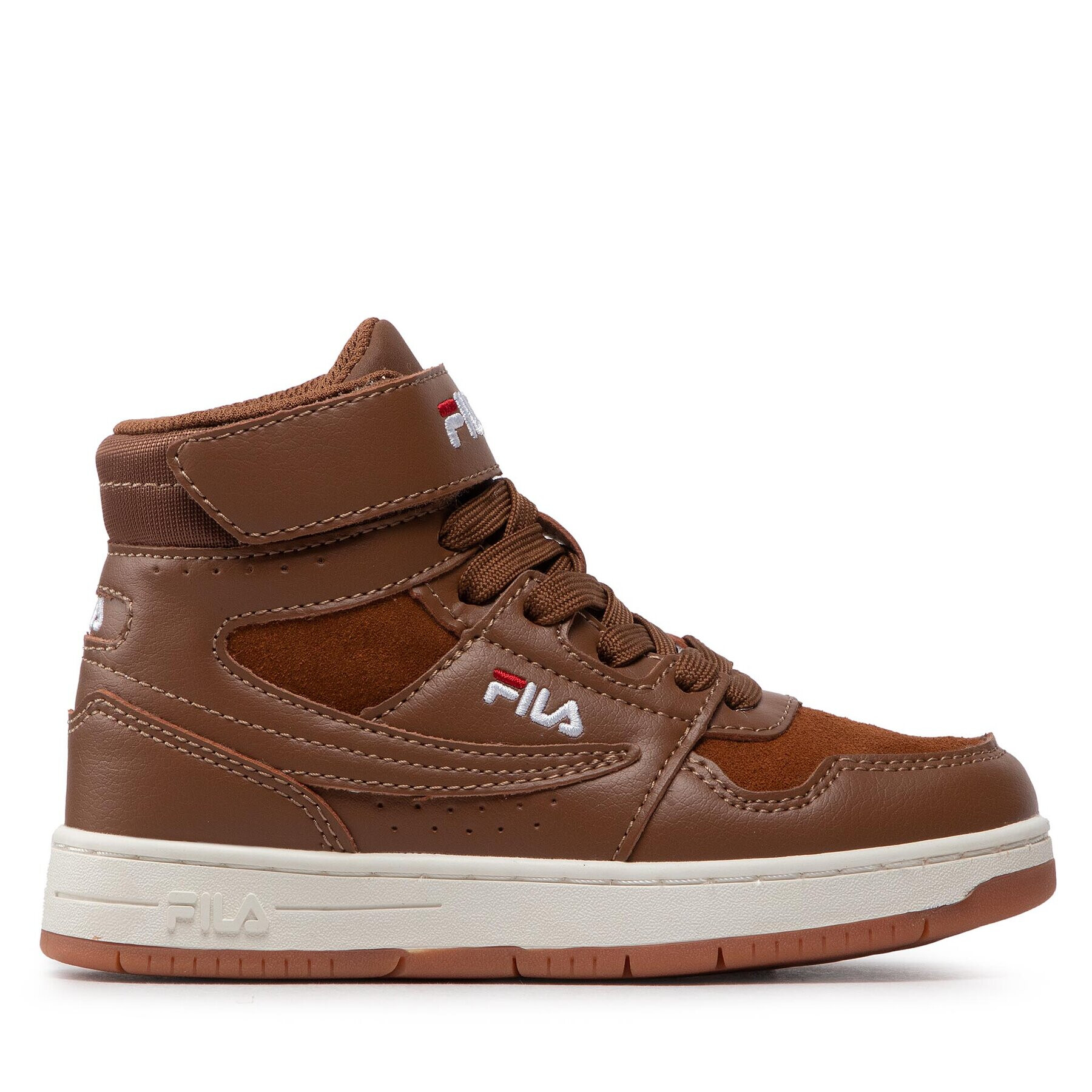 Fila Сникърси Arcade Velcro Mid FFK0080.70012 Кафяв - Pepit.bg