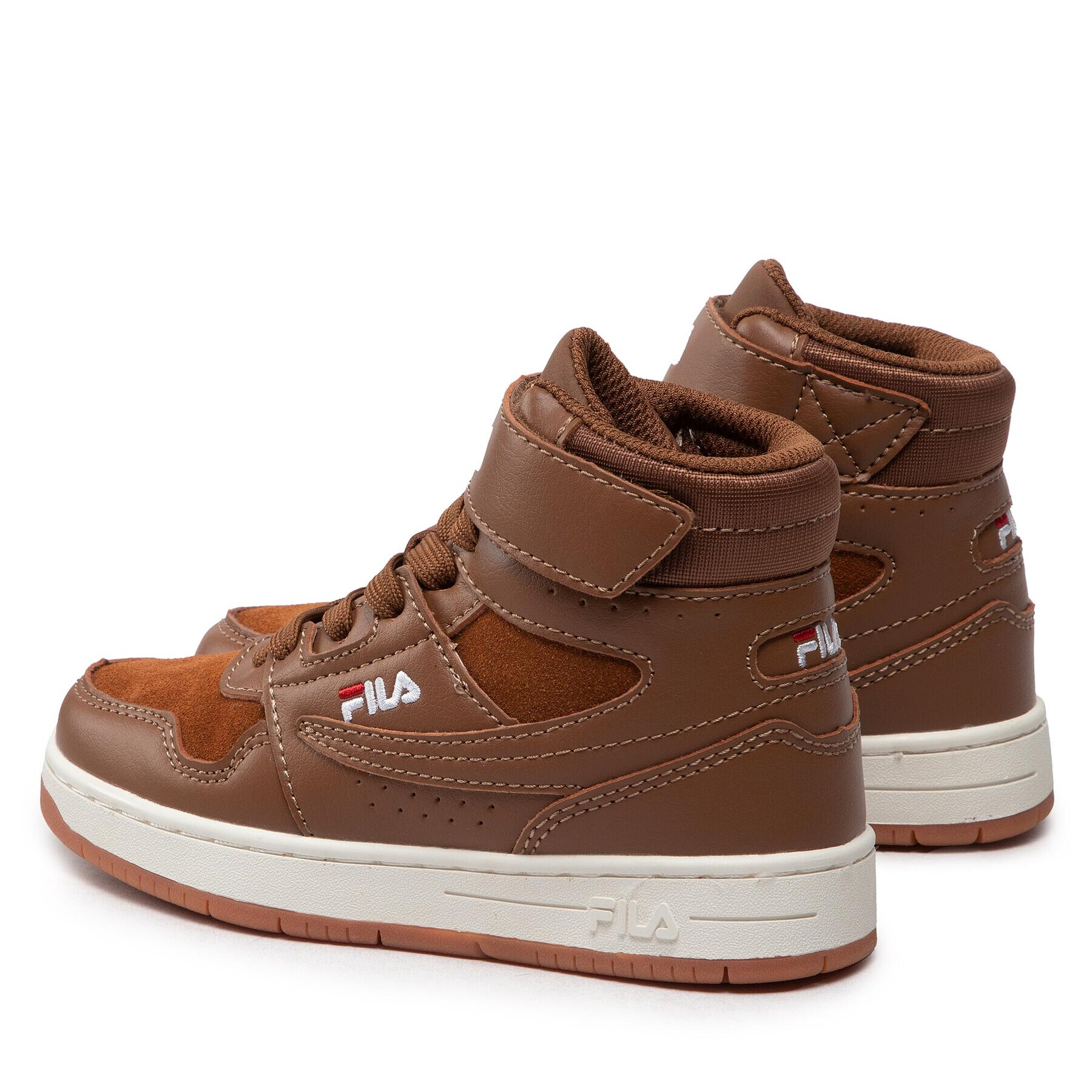 Fila Сникърси Arcade Velcro Mid FFK0080.70012 Кафяв - Pepit.bg