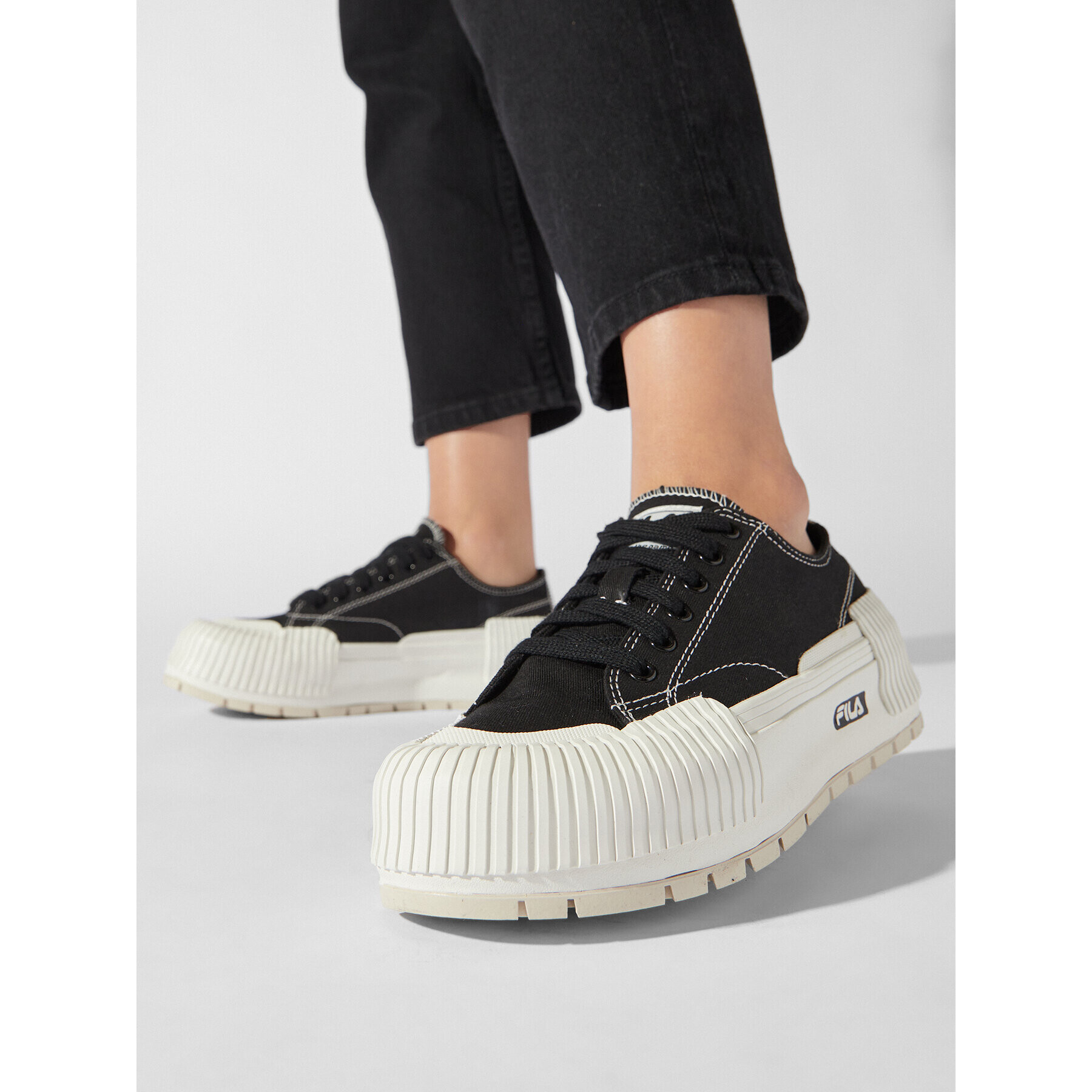 Fila Сникърси Cityblock Platform Wmn FFW0260.80010 Черен - Pepit.bg