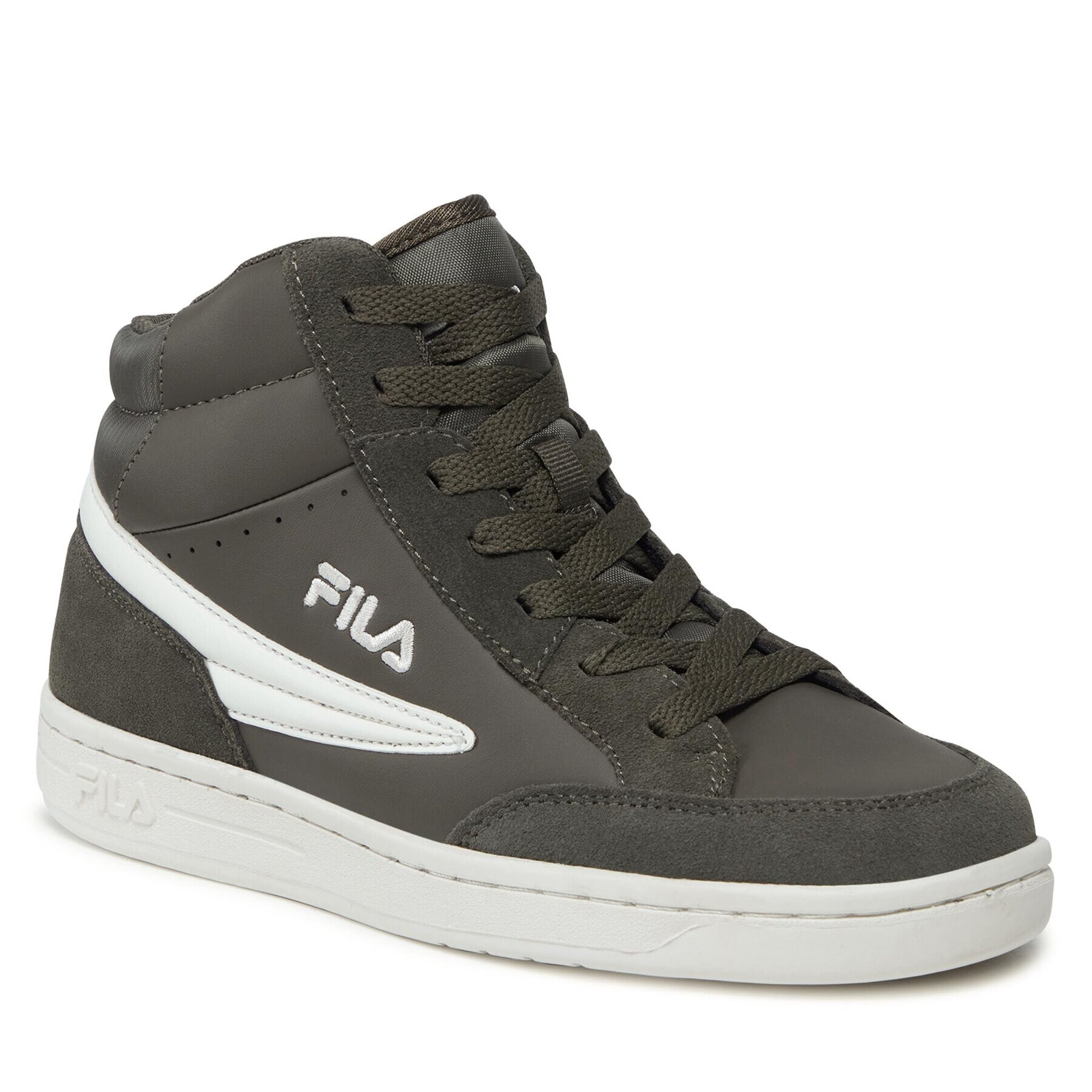 Fila Сникърси Crew Mid Teens FFT0069.60017 Зелен - Pepit.bg