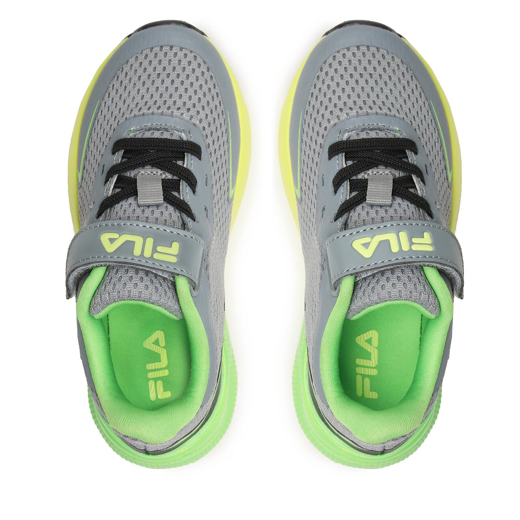 Fila Сникърси Crusher V Kids FFK0076.83148 Сив - Pepit.bg
