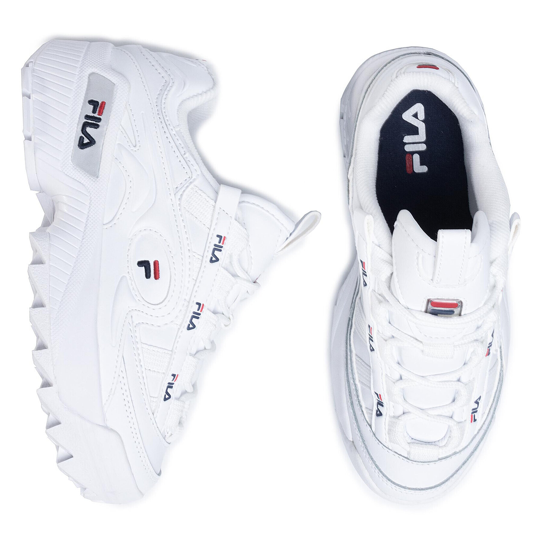 Fila Сникърси D-Formation Wmn 1010856.92N Бял - Pepit.bg