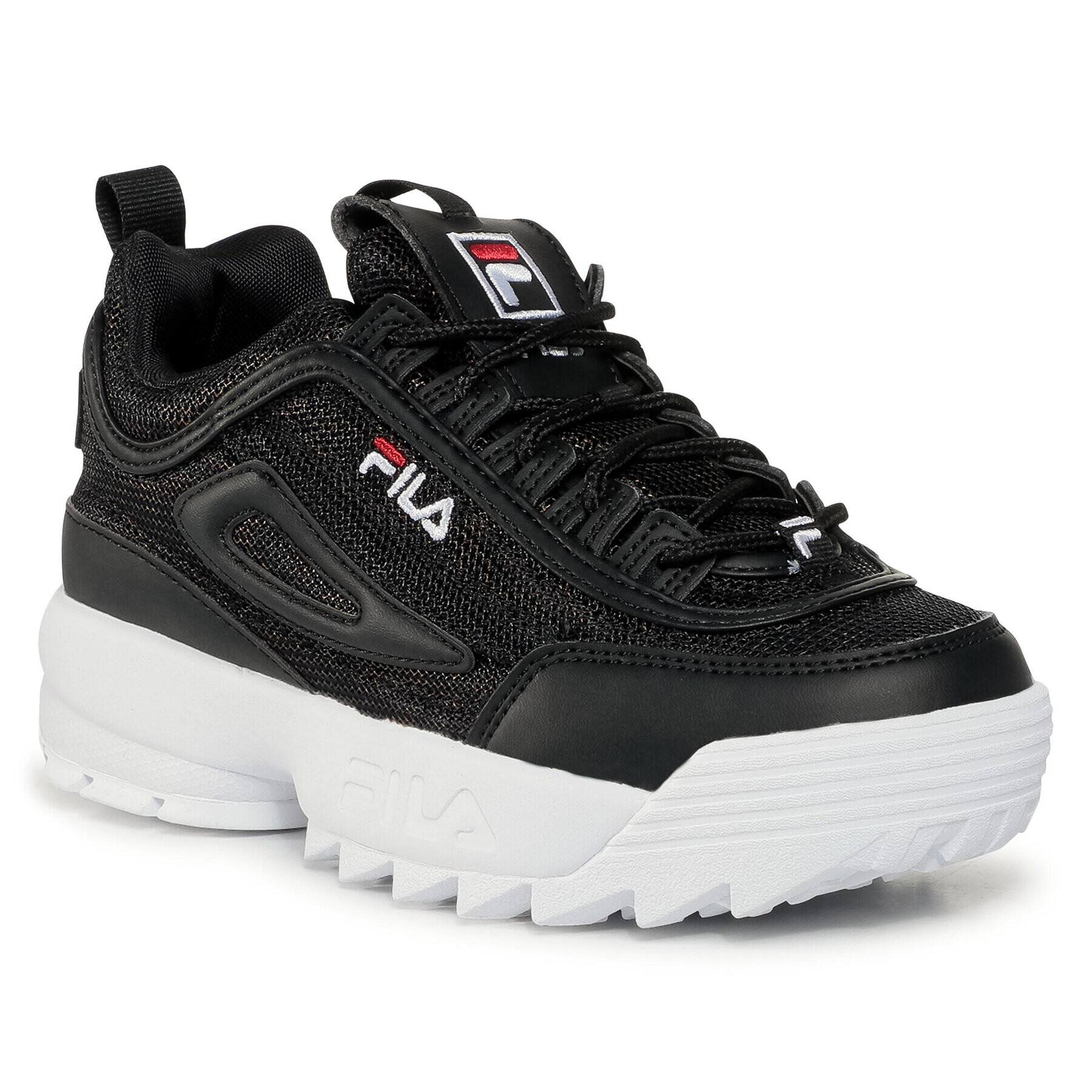 Fila Сникърси Disruptor A Kids 1011082.15C Черен - Pepit.bg