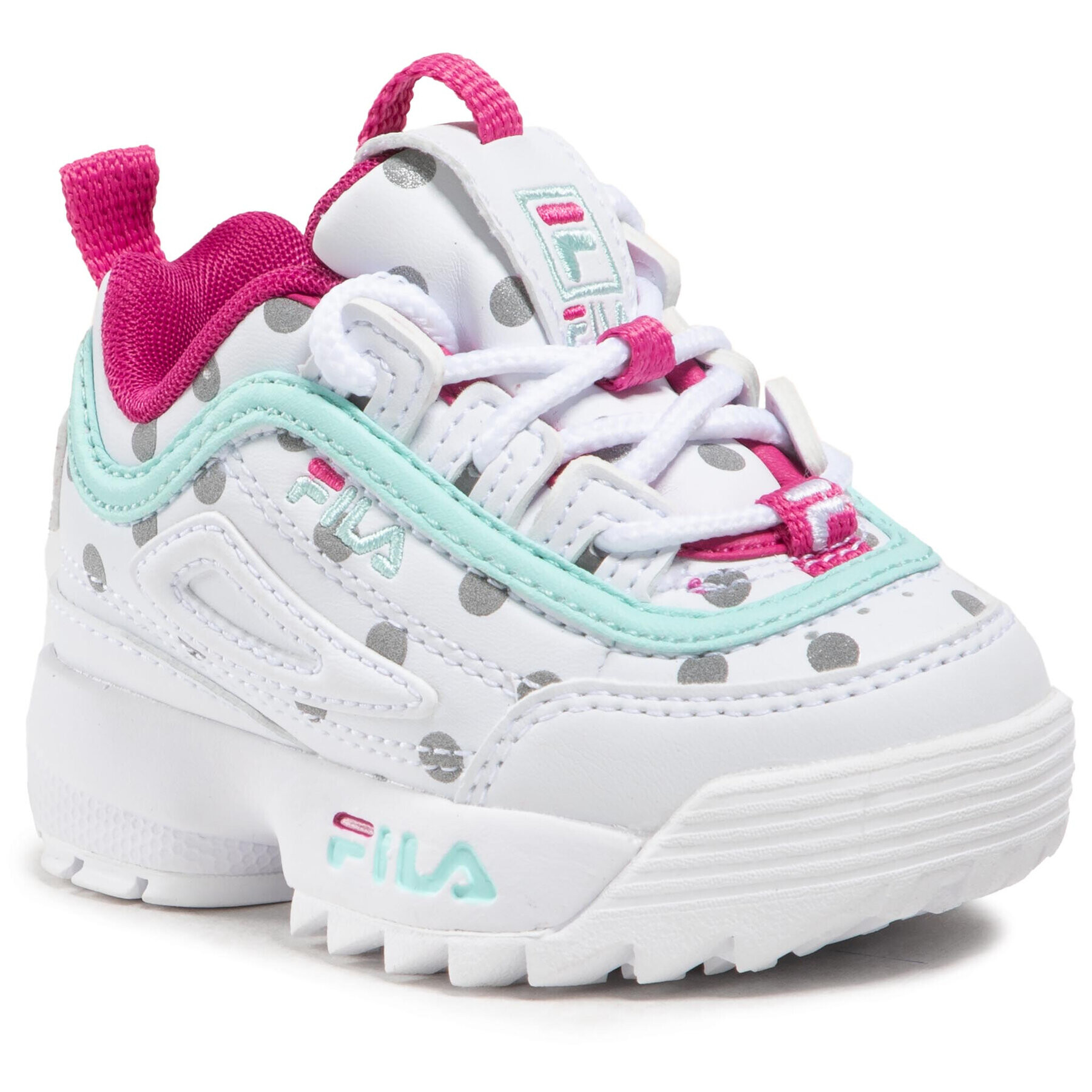 Fila Сникърси Disruptor F 1011077.80Q Бял - Pepit.bg