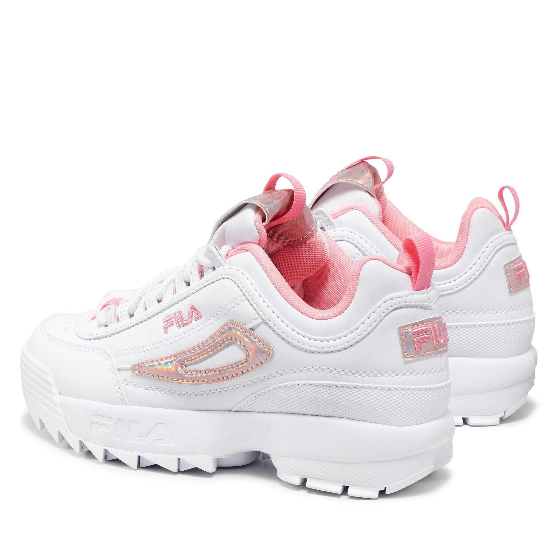 Fila Сникърси Disruptor F Kids 1011081.96S Бял - Pepit.bg