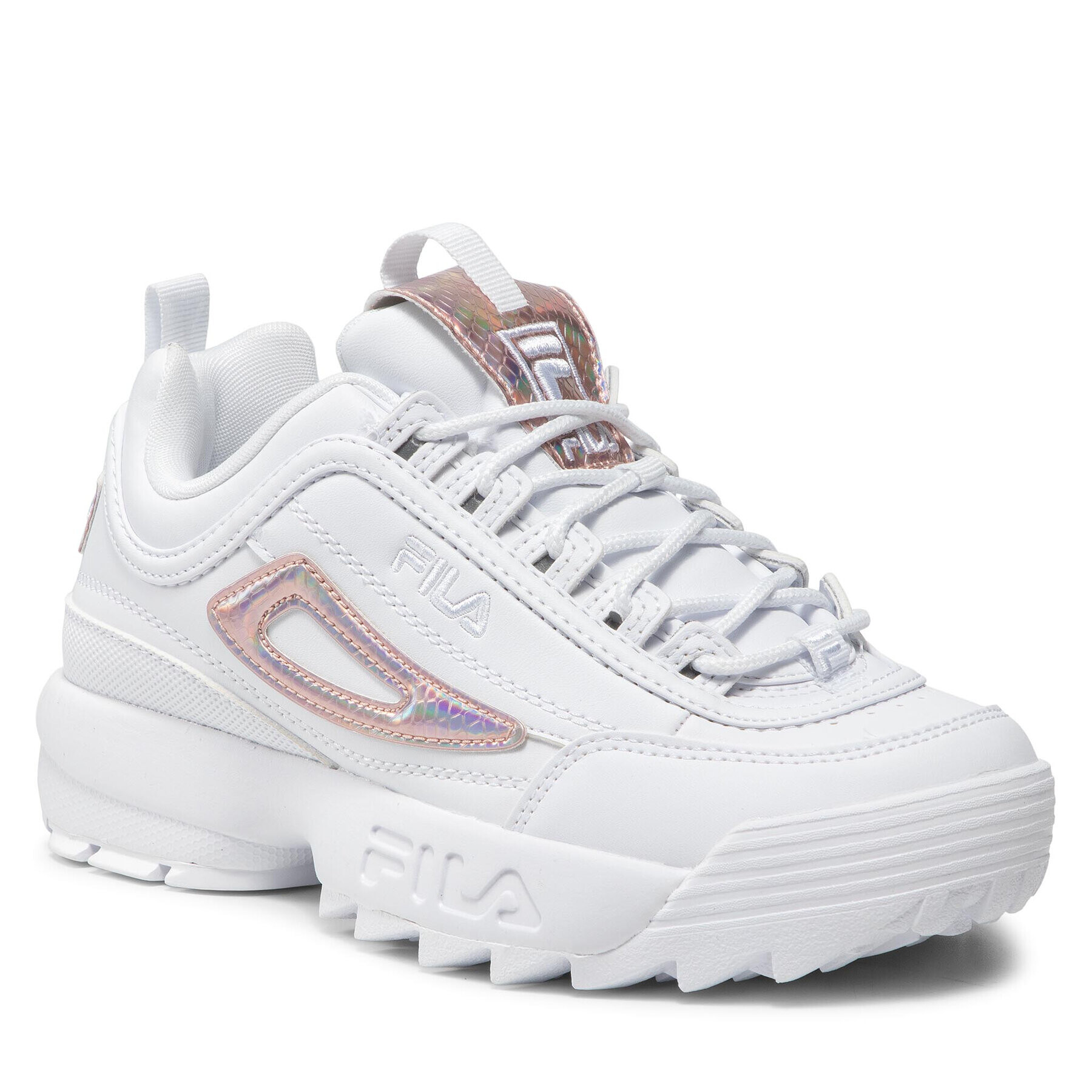 Fila Сникърси Disruptor F Wmn 1011236 Бял - Pepit.bg