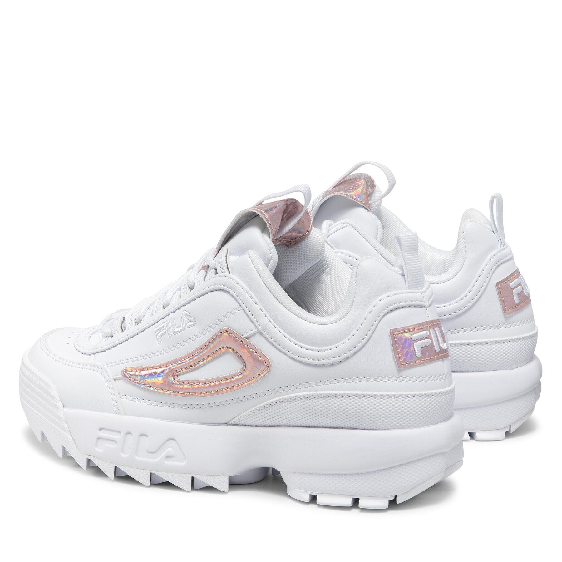 Fila Сникърси Disruptor F Wmn 1011236 Бял - Pepit.bg