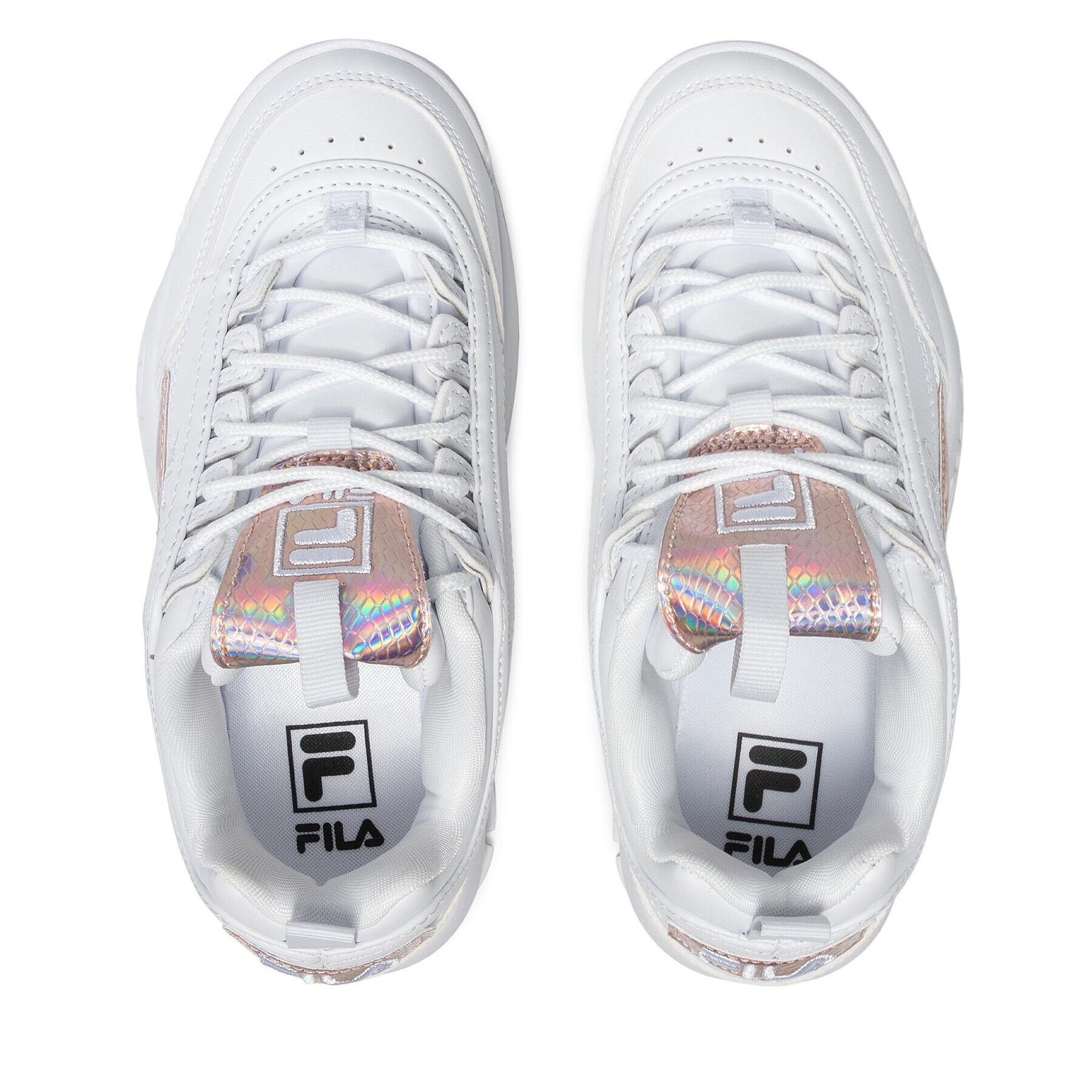 Fila Сникърси Disruptor F Wmn 1011236 Бял - Pepit.bg