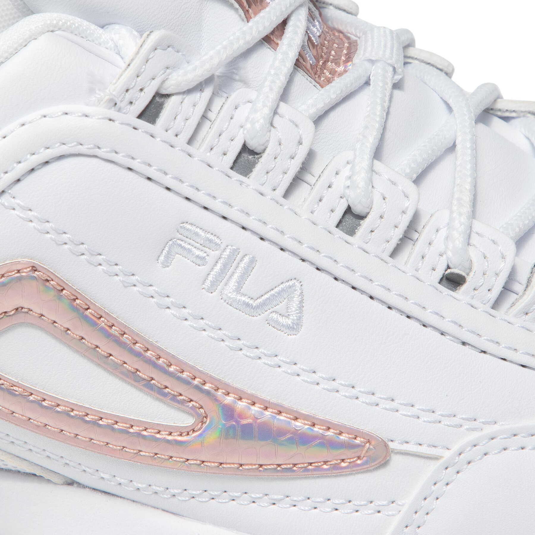 Fila Сникърси Disruptor F Wmn 1011236 Бял - Pepit.bg