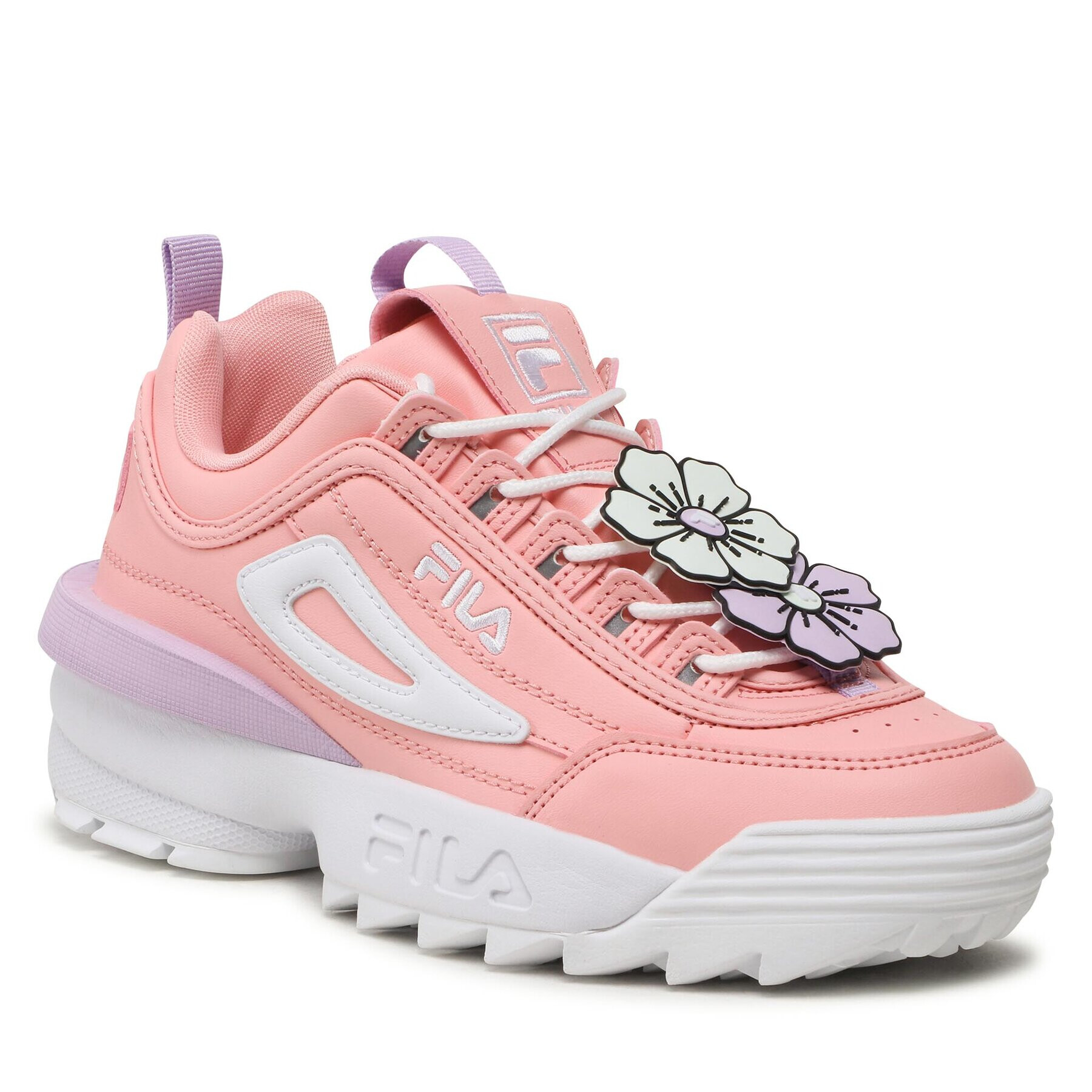 Fila Сникърси Disruptor Flower Wmn FFW0243.40063 Розов - Pepit.bg