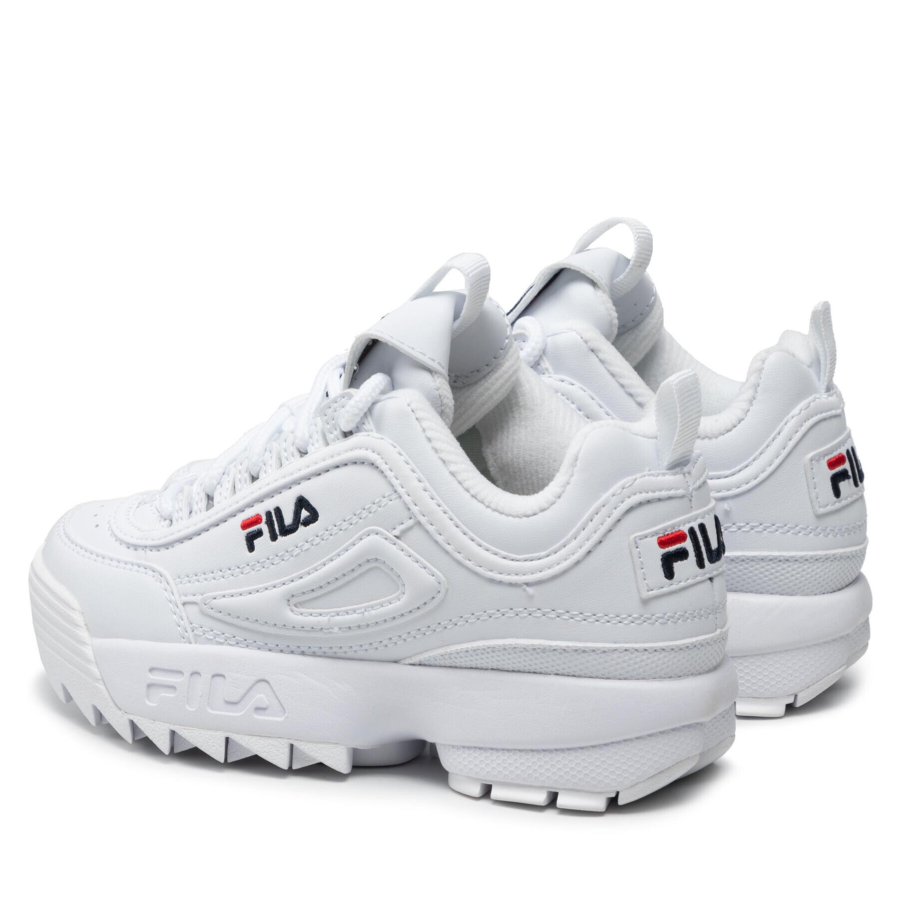 Fila Сникърси Disruptor Kids 1010567.1FG Бял - Pepit.bg