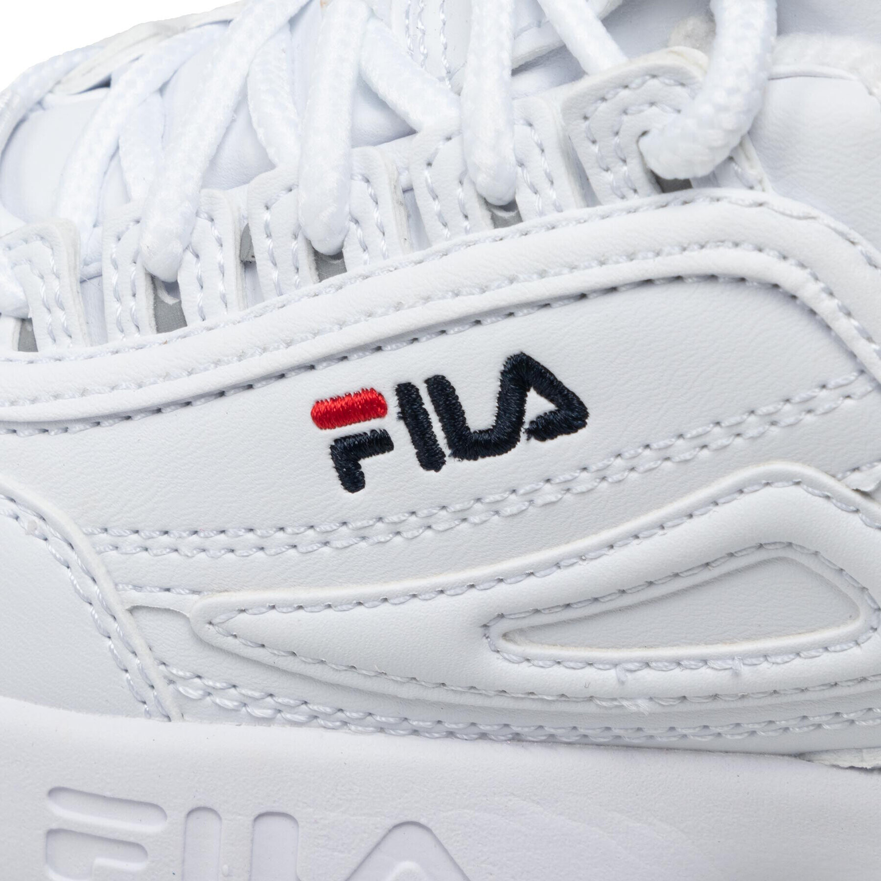 Fila Сникърси Disruptor Kids 1010567.1FG Бял - Pepit.bg