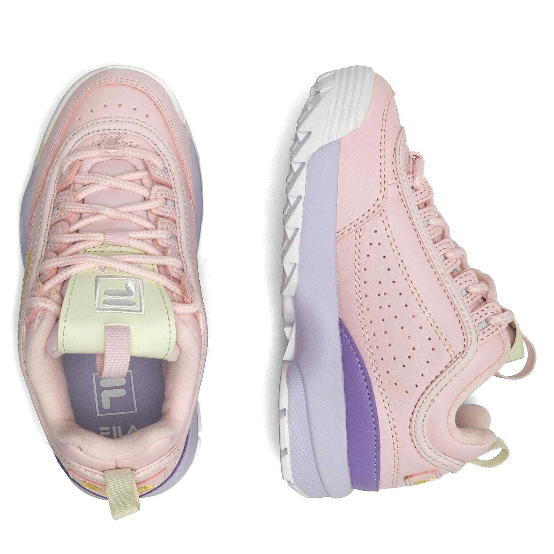 Fila Сникърси Disruptor Kids FFK0106.40052 Розов - Pepit.bg