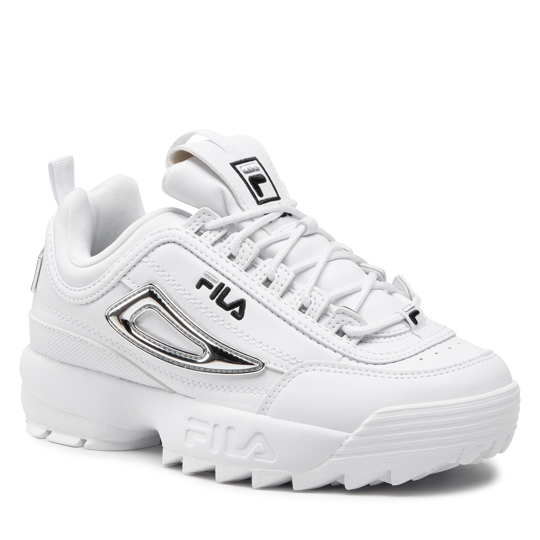 Fila Сникърси Disruptor M Kids 1011423.93N S Бял - Pepit.bg