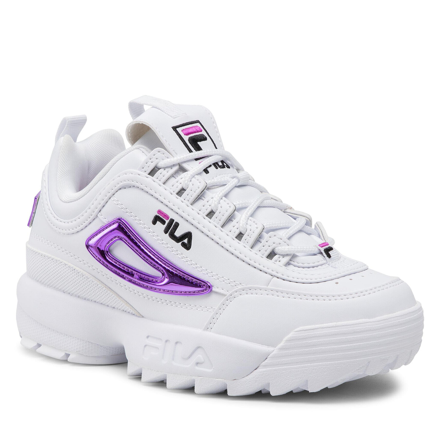 Fila Сникърси Disruptor M Kids 1011423.95A S Бял - Pepit.bg