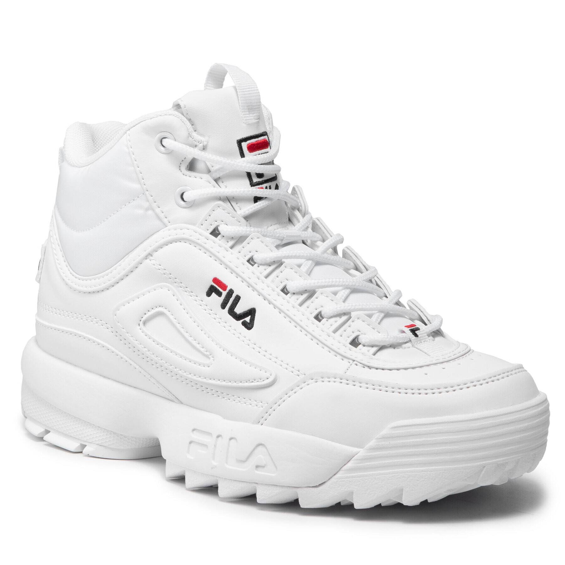 Fila Сникърси Disruptor Mid Wmn 1011408.1FG Бял - Pepit.bg