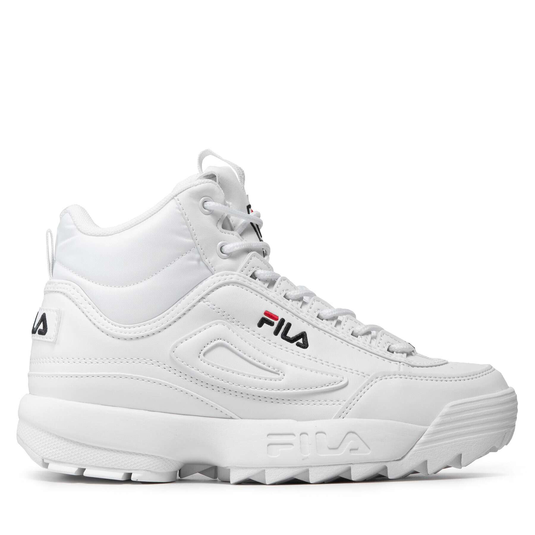 Fila Сникърси Disruptor Mid Wmn 1011408.1FG Бял - Pepit.bg