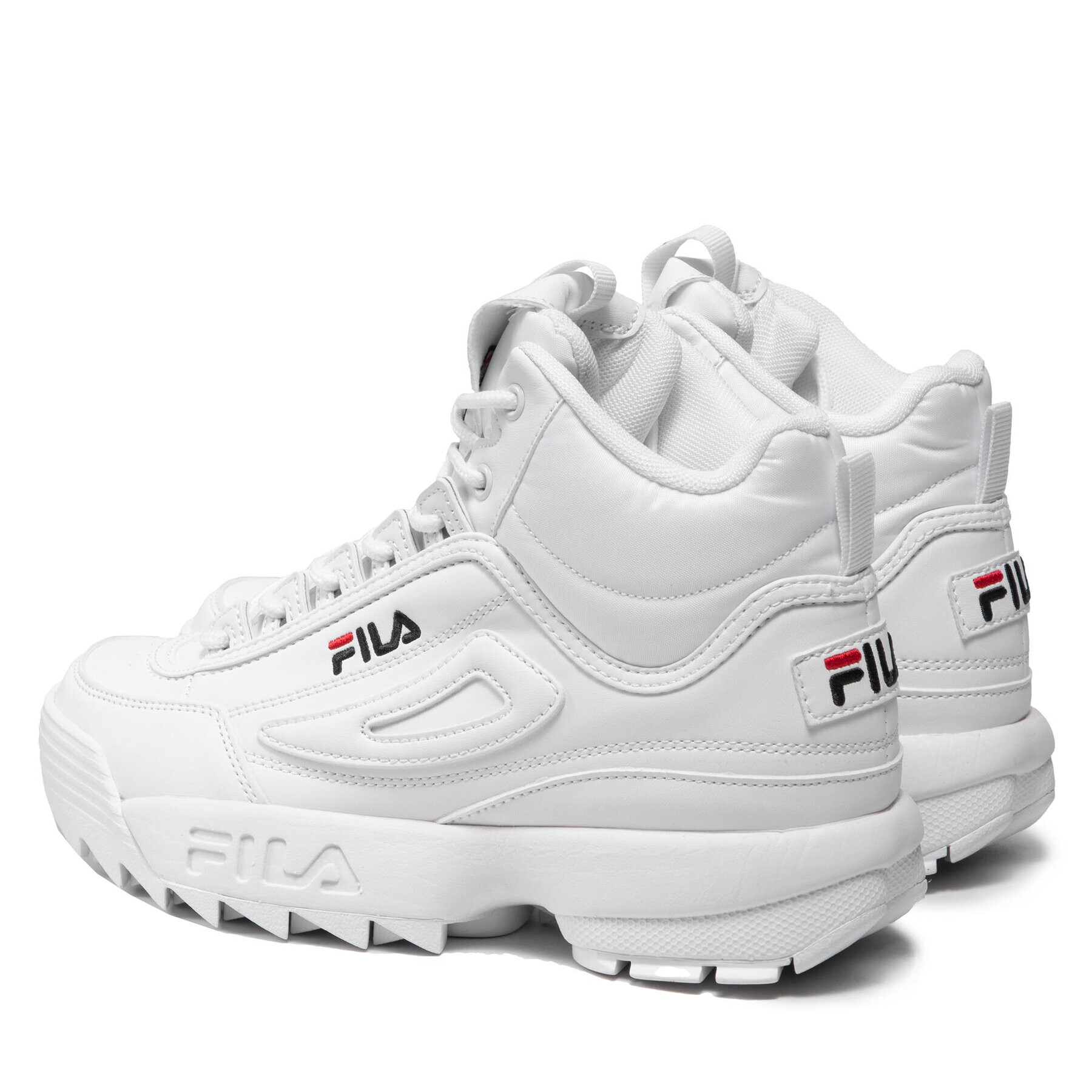 Fila Сникърси Disruptor Mid Wmn 1011408.1FG Бял - Pepit.bg