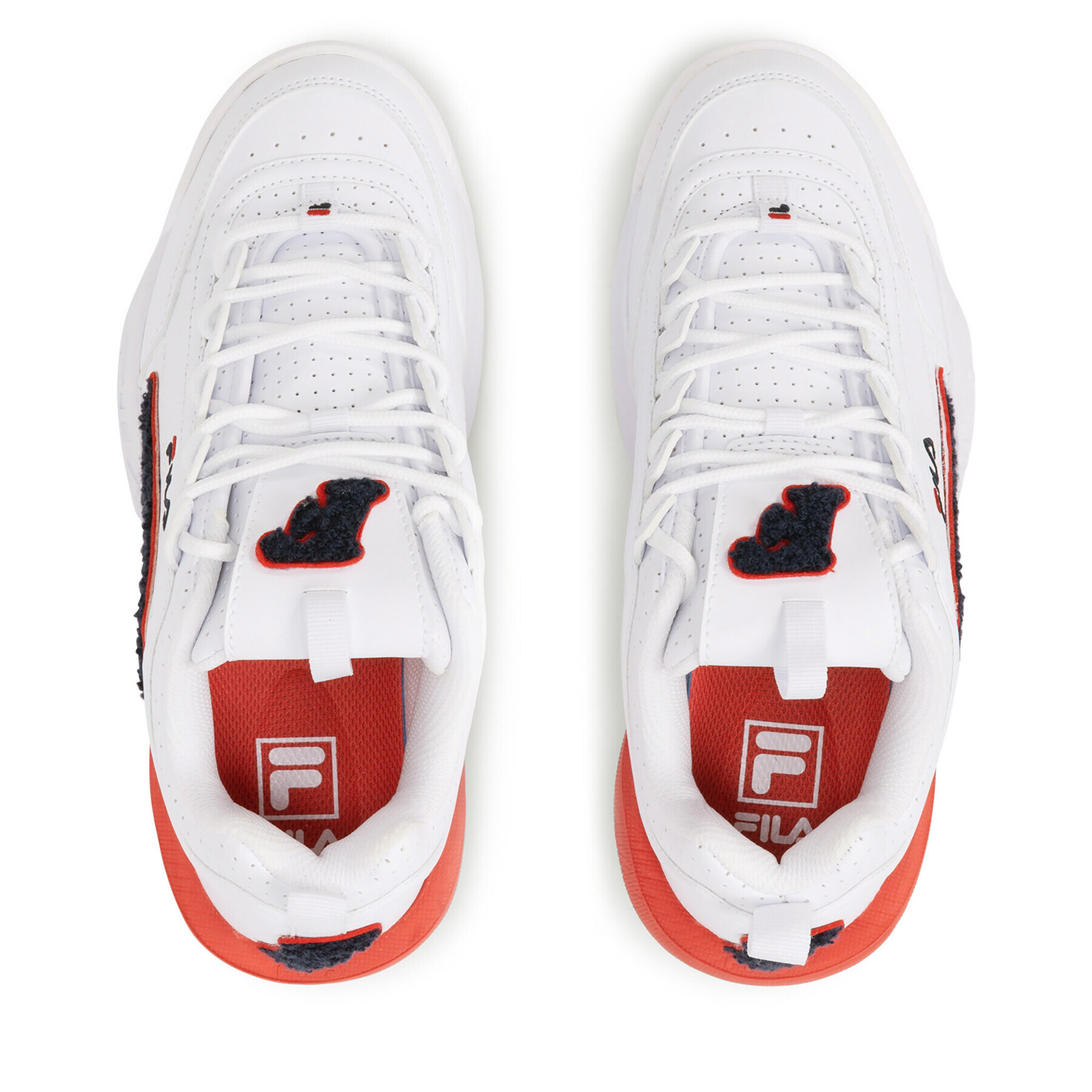 Fila Сникърси Disruptor Patch Wmn FFW0356.13037 Бял - Pepit.bg