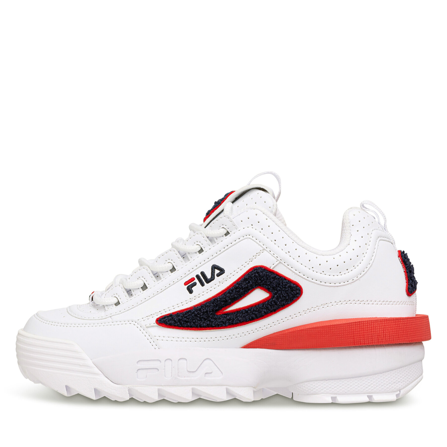 Fila Сникърси Disruptor Patch Wmn FFW0356.13037 Бял - Pepit.bg