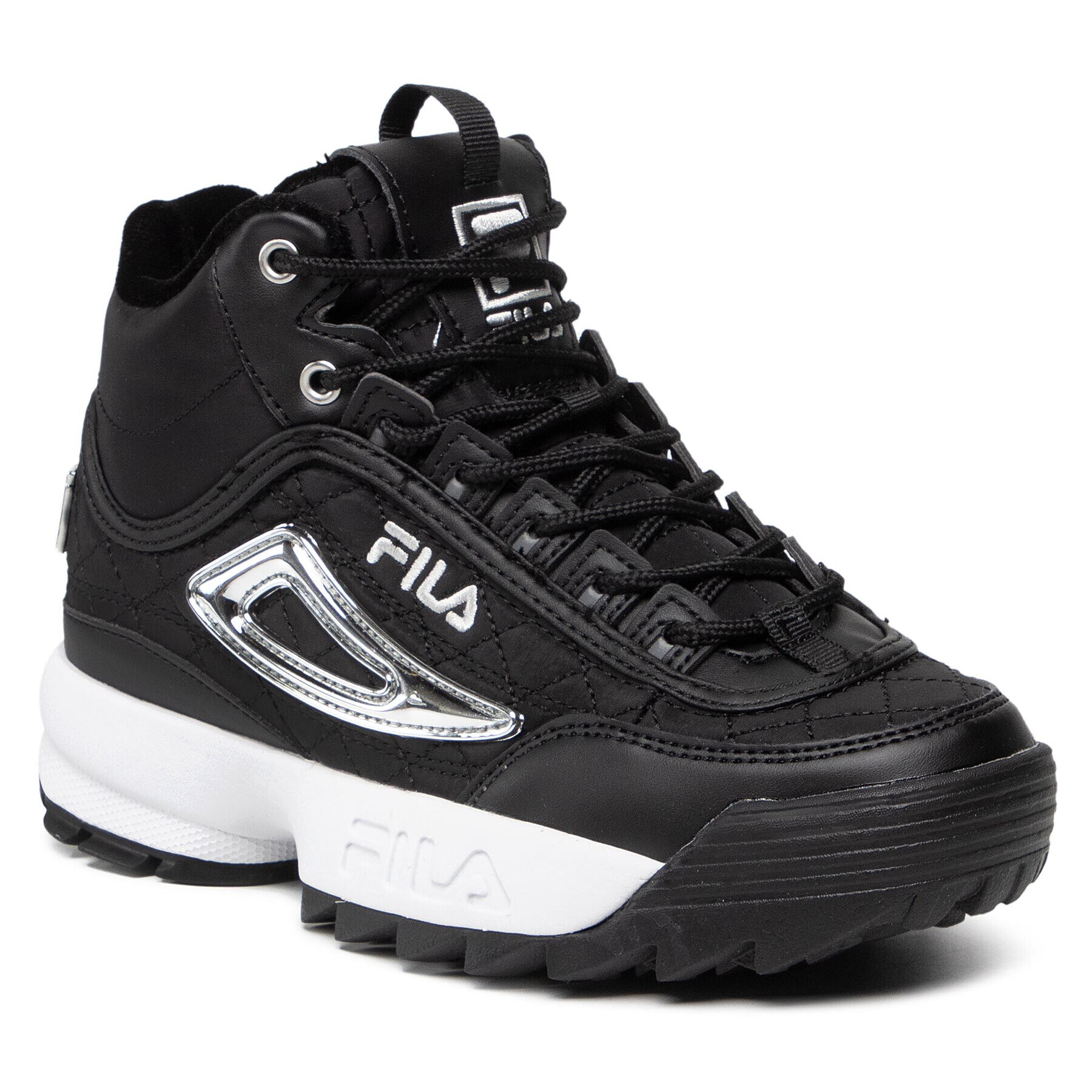 Fila Сникърси Disruptor Q Mid Wmn 1011407.11X Черен - Pepit.bg