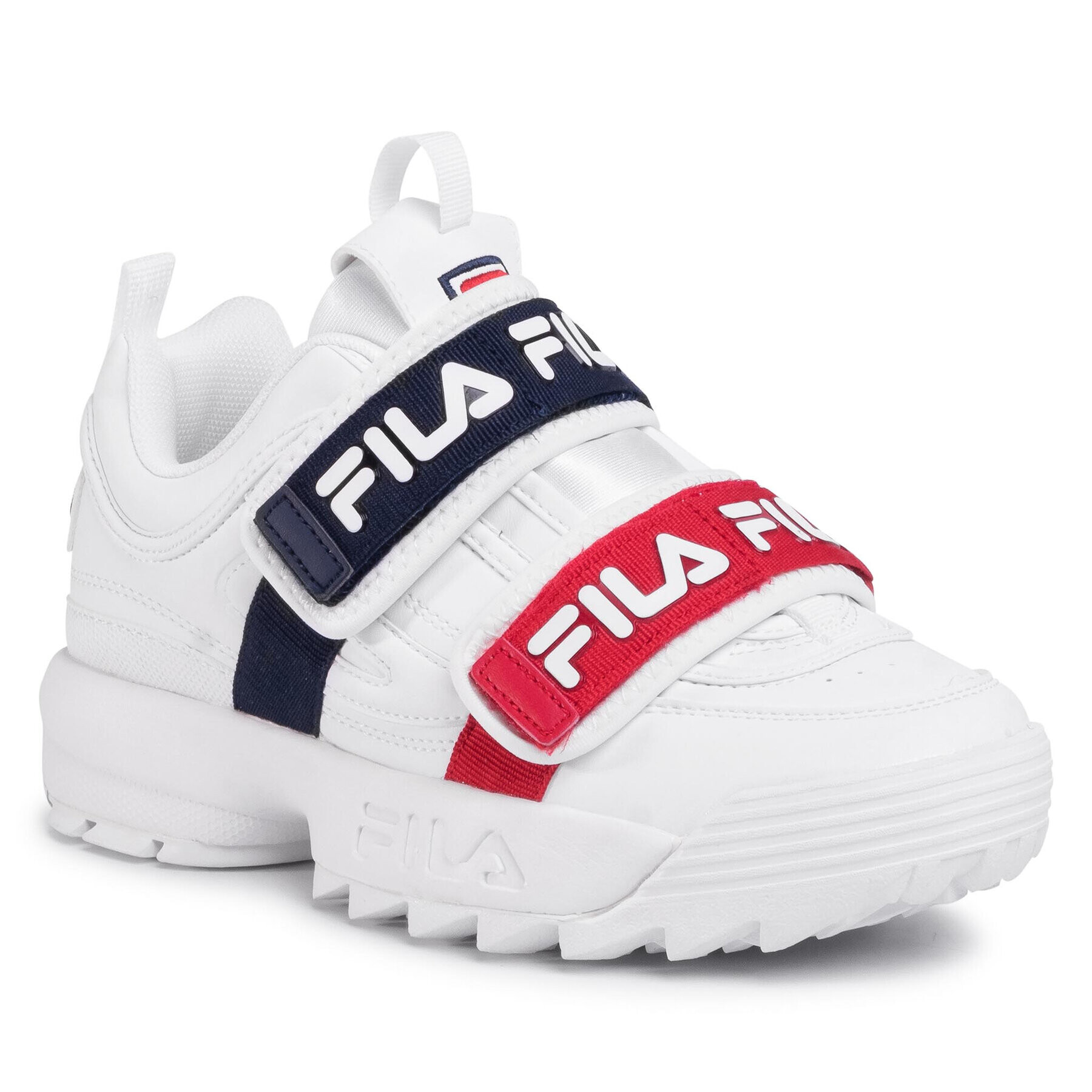 Fila Сникърси Disruptor Straps Wmn 1010859.1FG Бял - Pepit.bg