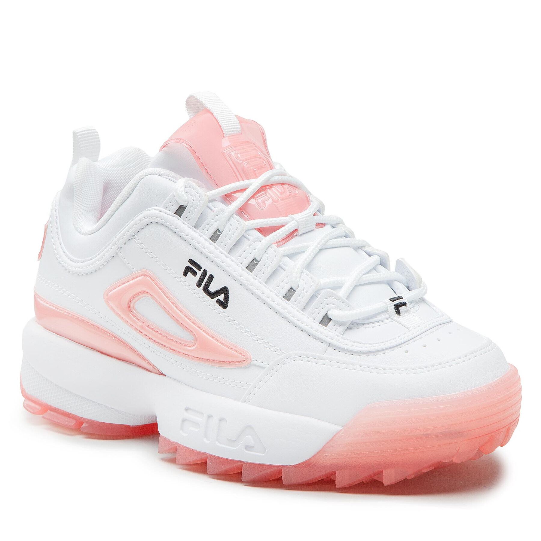 Fila Сникърси Disruptor T Teens FFT0018.13074 Бял - Pepit.bg