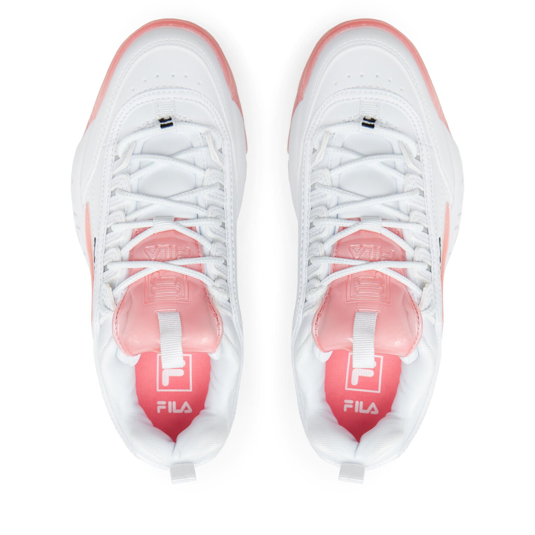 Fila Сникърси Disruptor T Teens FFT0018.13074 Бял - Pepit.bg