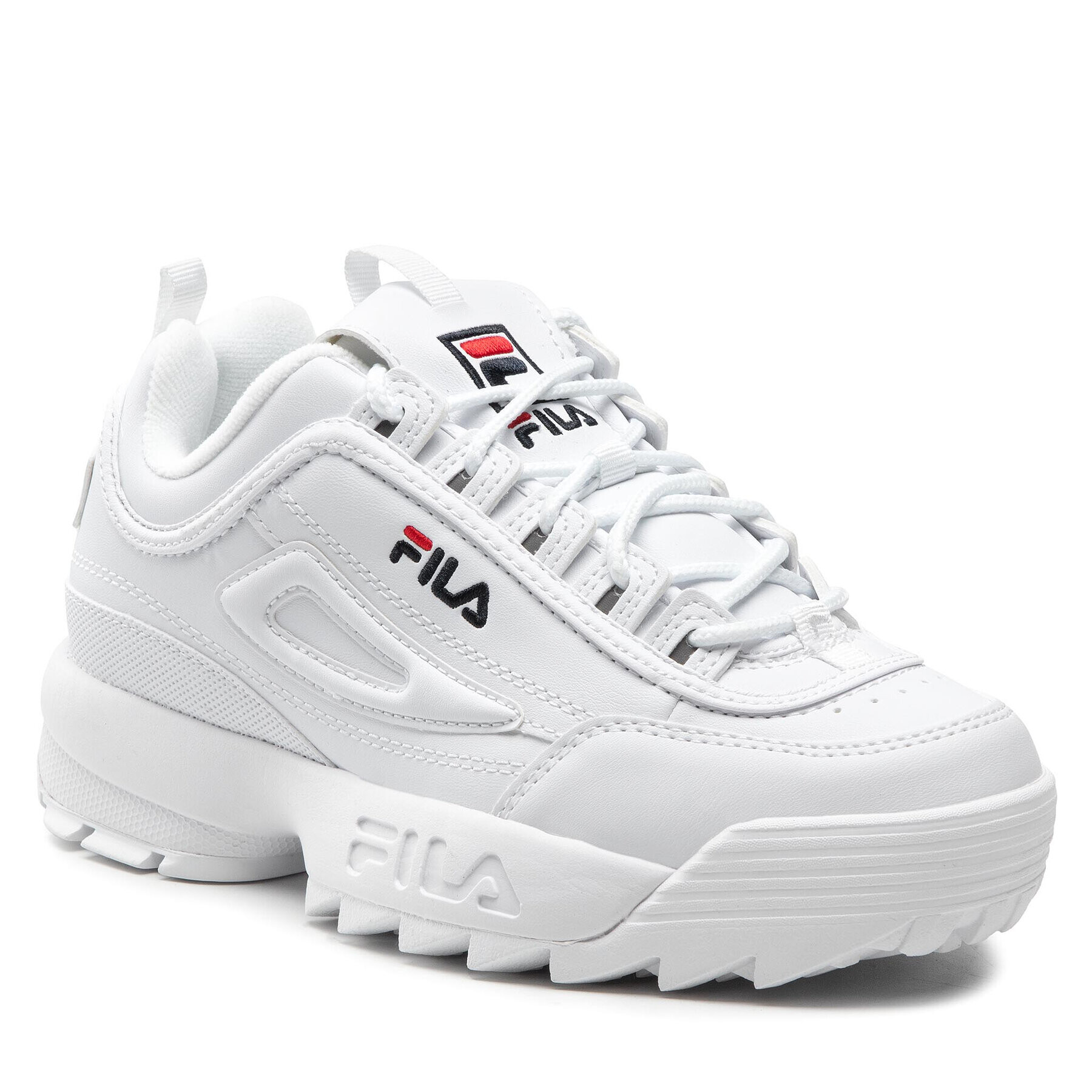 Fila Сникърси Disruptor Teens FFT0029.10004 Бял - Pepit.bg