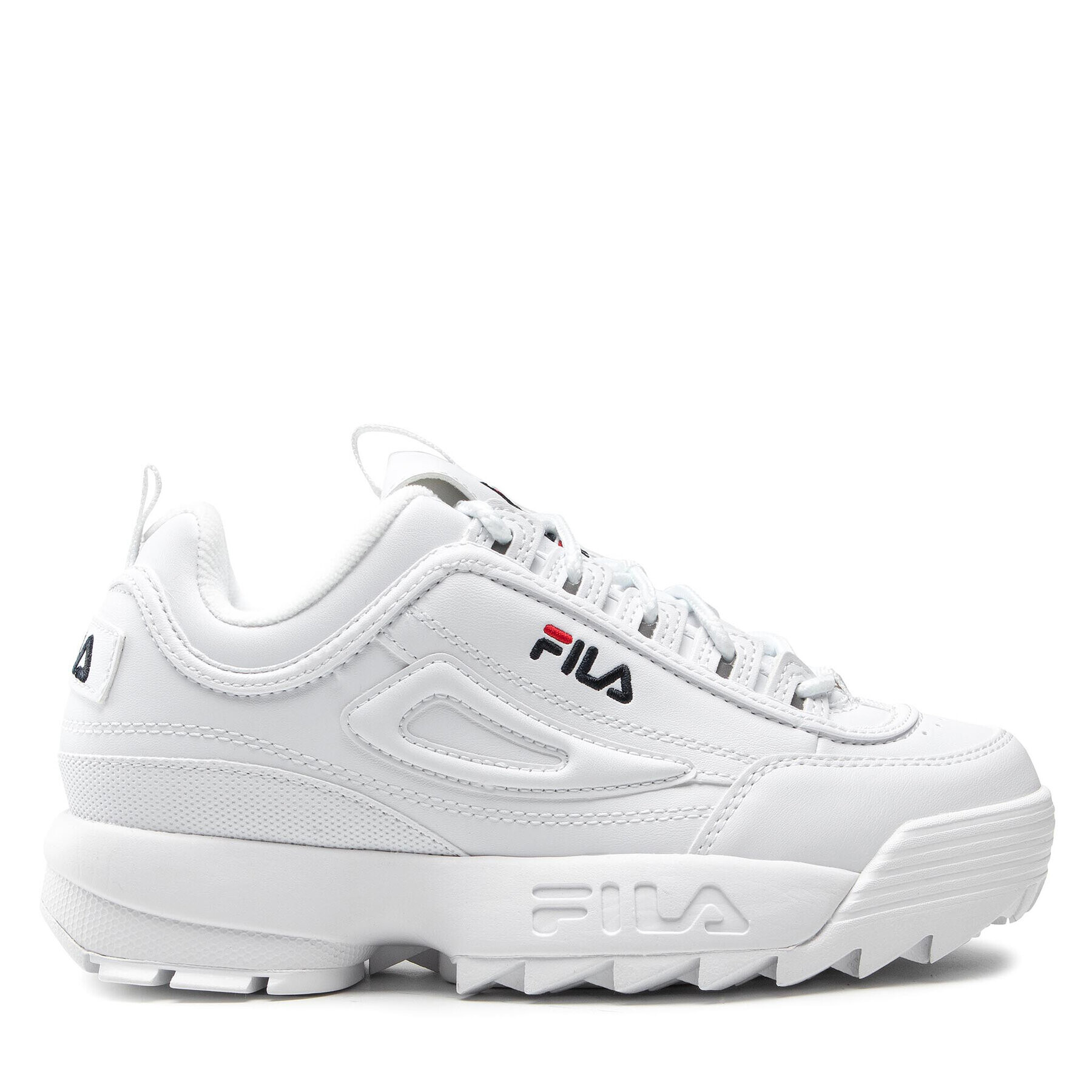 Fila Сникърси Disruptor Teens FFT0029.10004 Бял - Pepit.bg