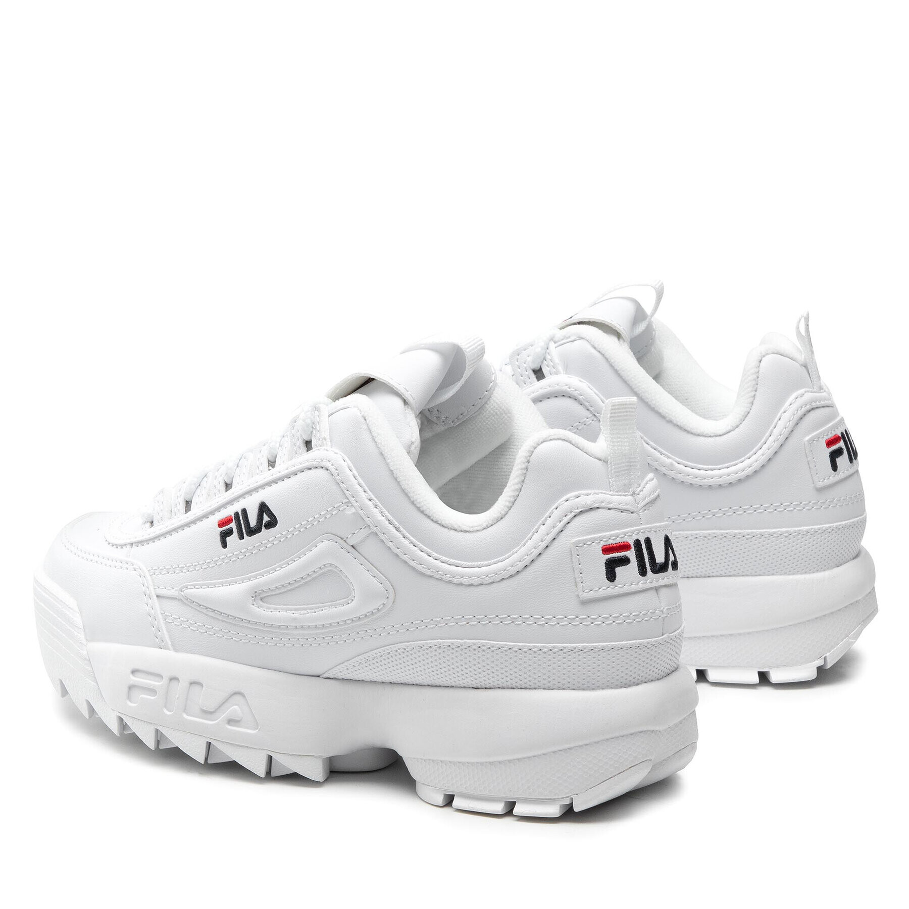 Fila Сникърси Disruptor Teens FFT0029.10004 Бял - Pepit.bg
