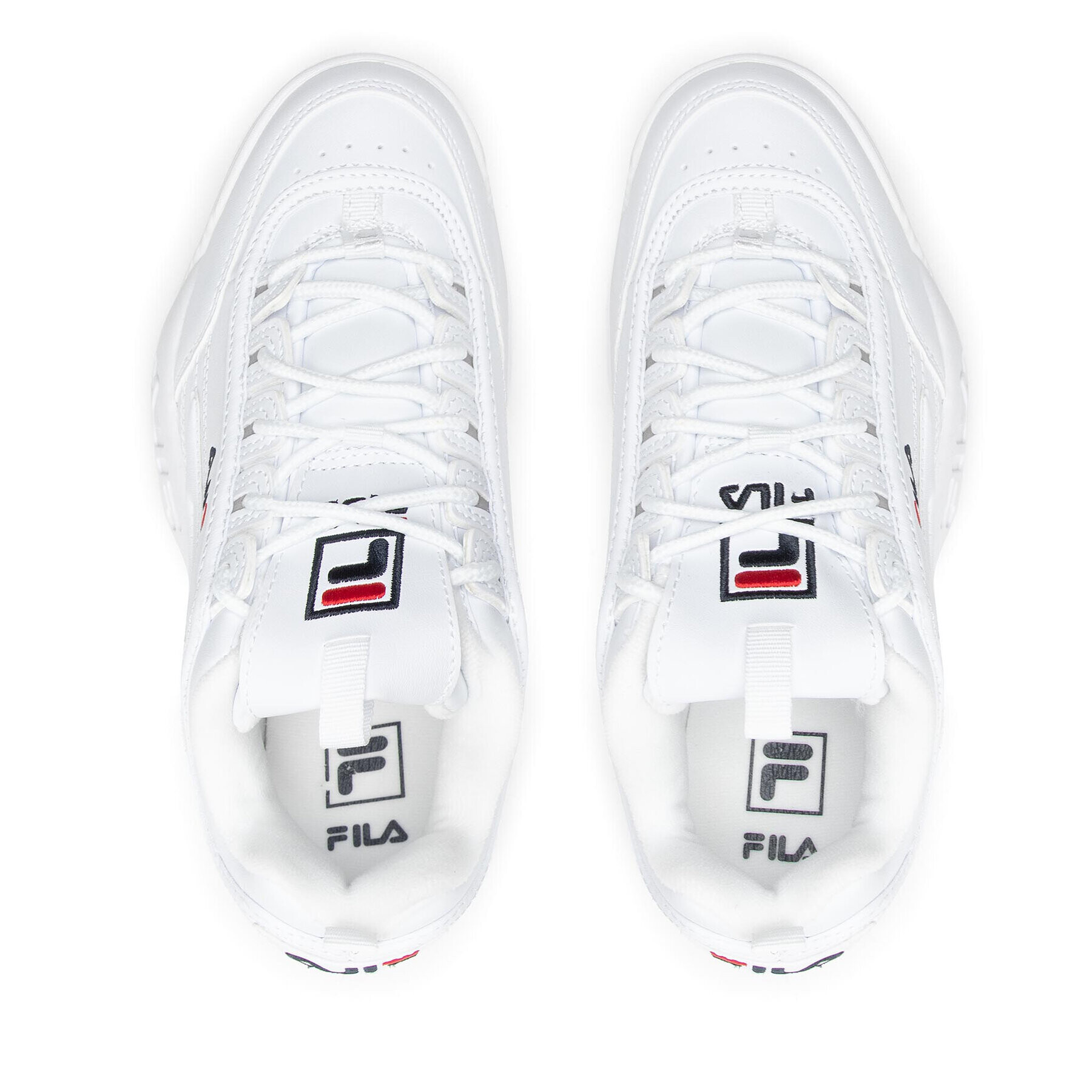 Fila Сникърси Disruptor Teens FFT0029.10004 Бял - Pepit.bg