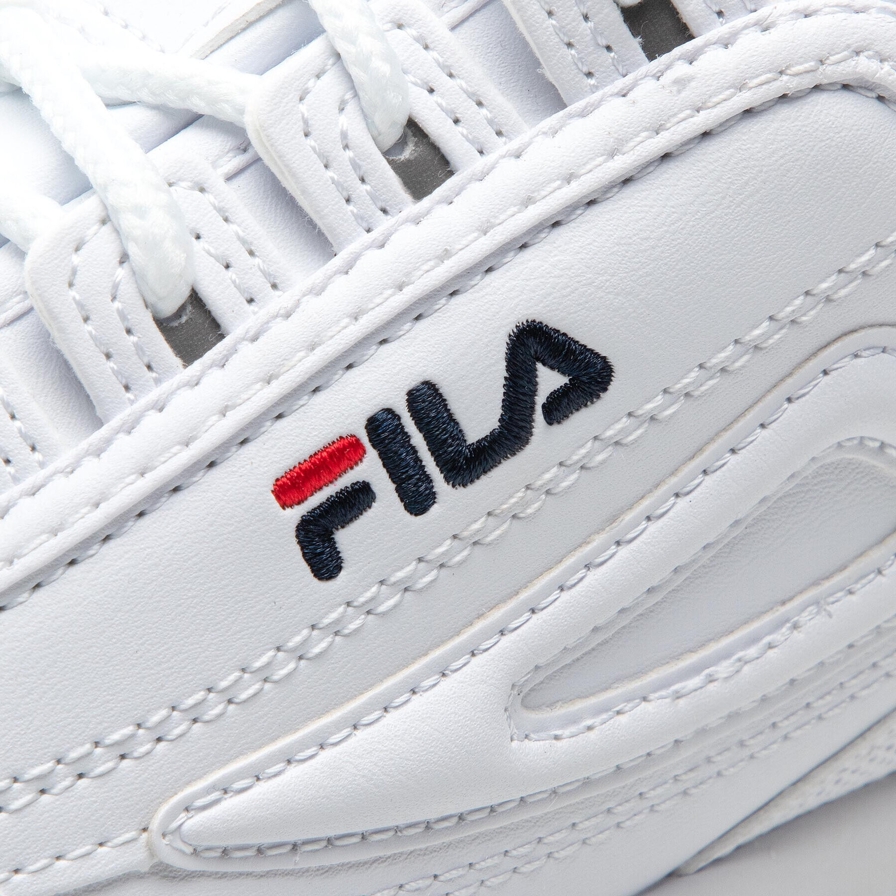 Fila Сникърси Disruptor Teens FFT0029.10004 Бял - Pepit.bg