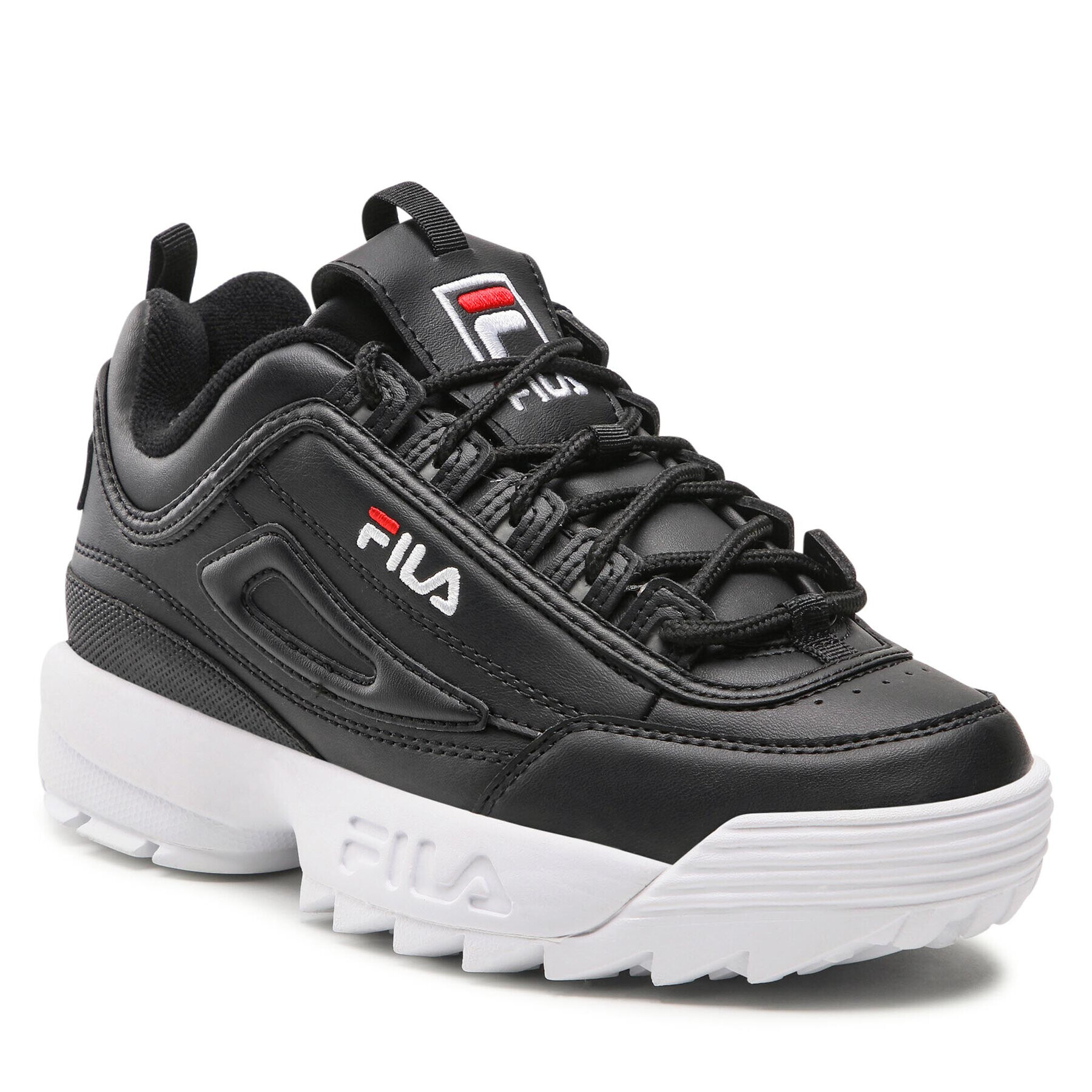 Fila Сникърси Disruptor Teens FFT0029.80010 Черен - Pepit.bg