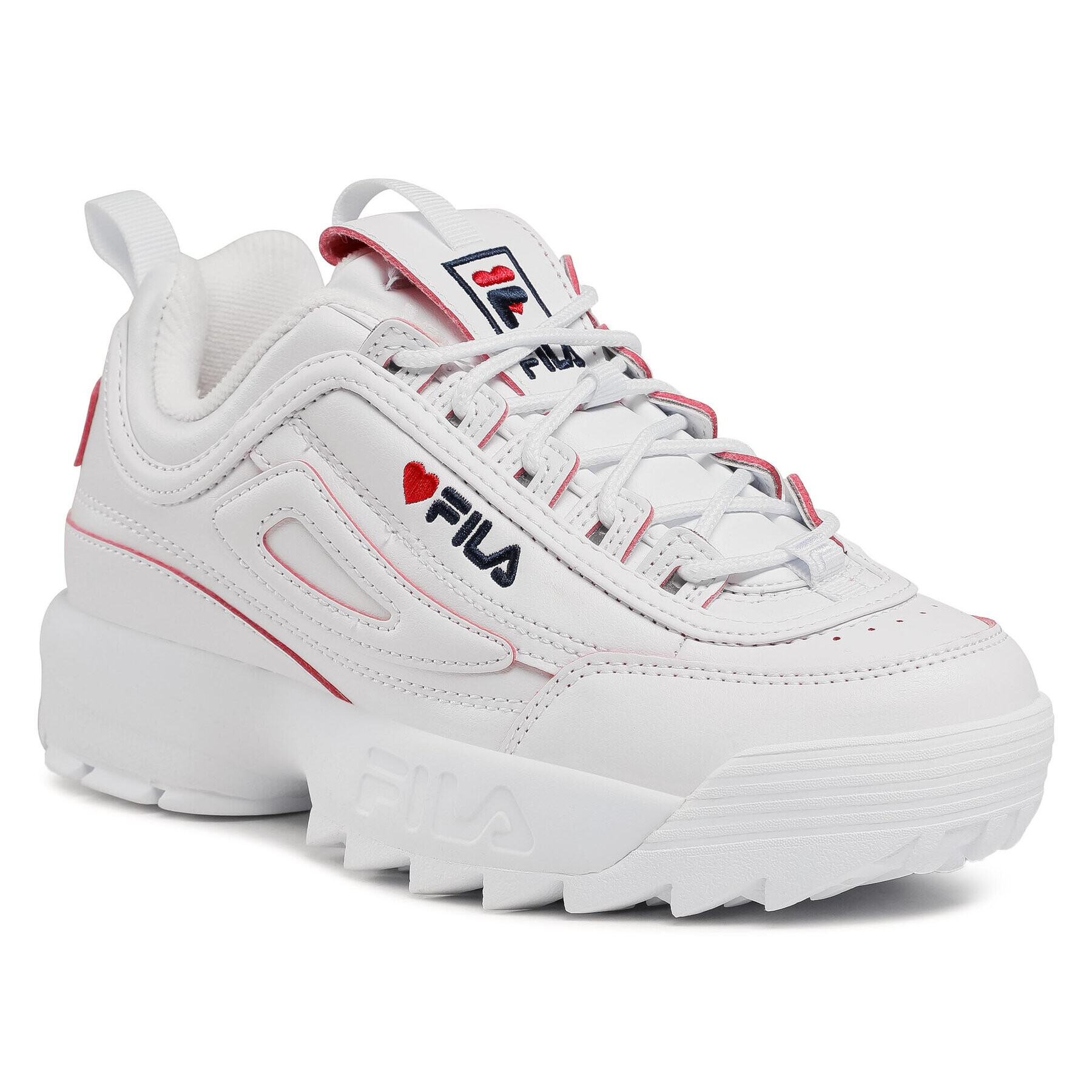 Fila Сникърси Disruptor V-Day 1011241.92K Бял - Pepit.bg