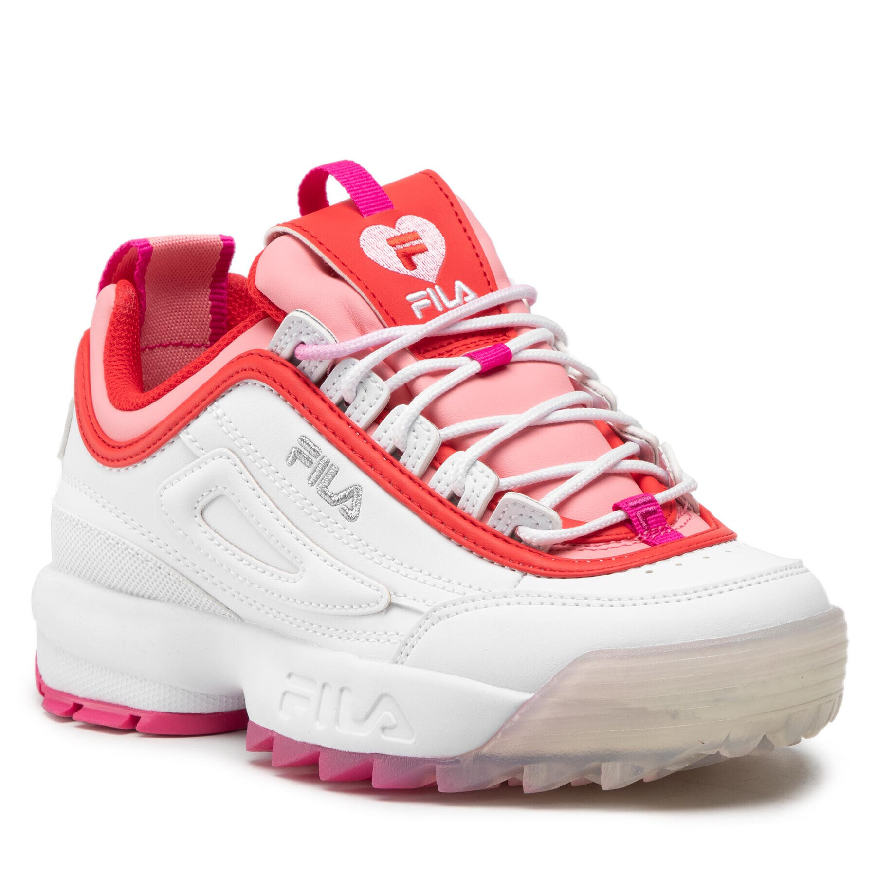 Fila Сникърси Disruptor V Wmn FFW0096.13062 Бял - Pepit.bg