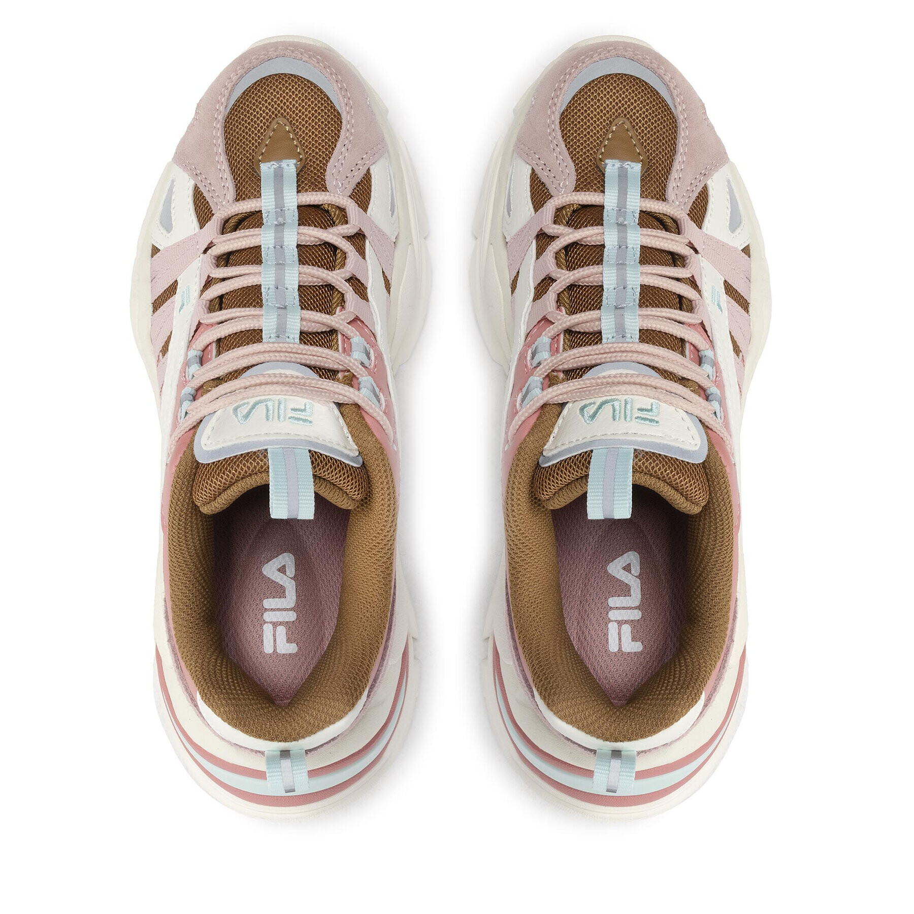 Fila Сникърси Electrove Cb Wmn FFW0087.73006 Кафяв - Pepit.bg