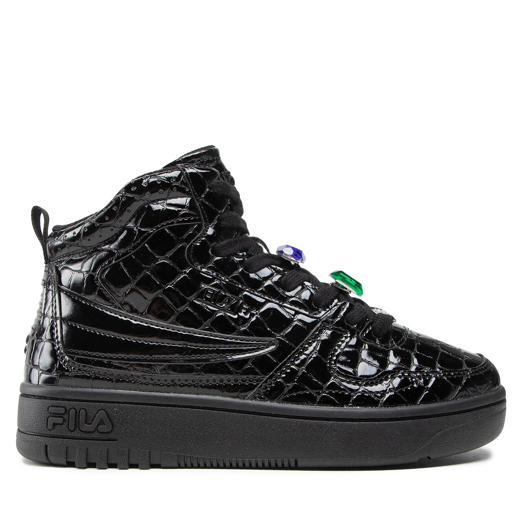 Fila Сникърси FxVentuno F Mid Wmn 1011348.12V Черен - Pepit.bg